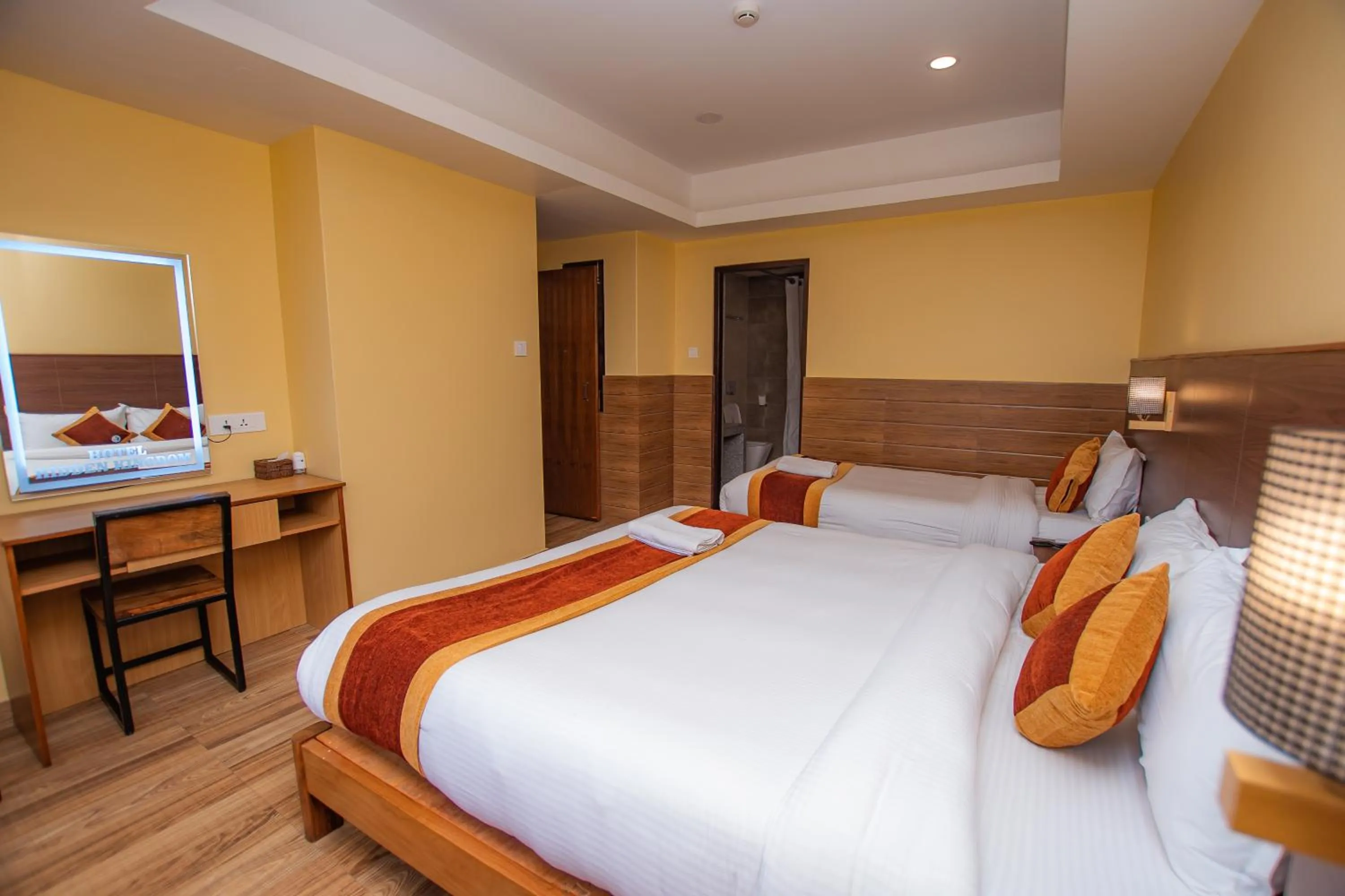 Bed in Hotel Hidden Kingdom