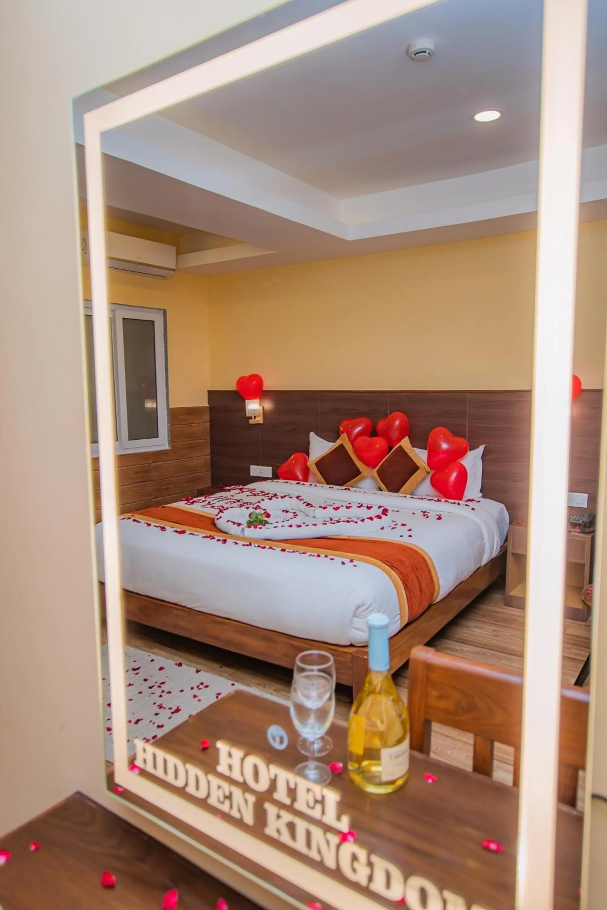 Bed in Hotel Hidden Kingdom