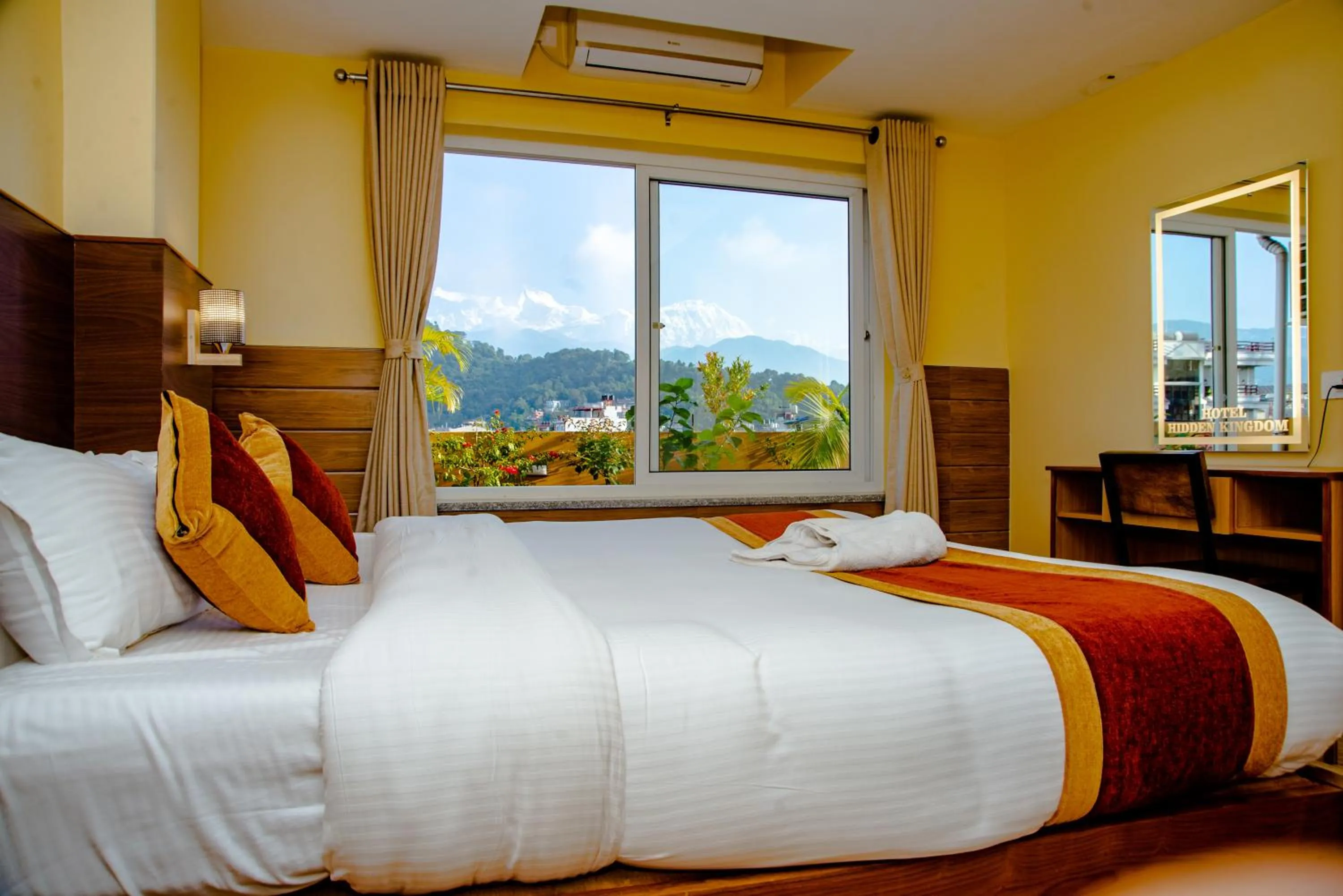 Bed in Hotel Hidden Kingdom