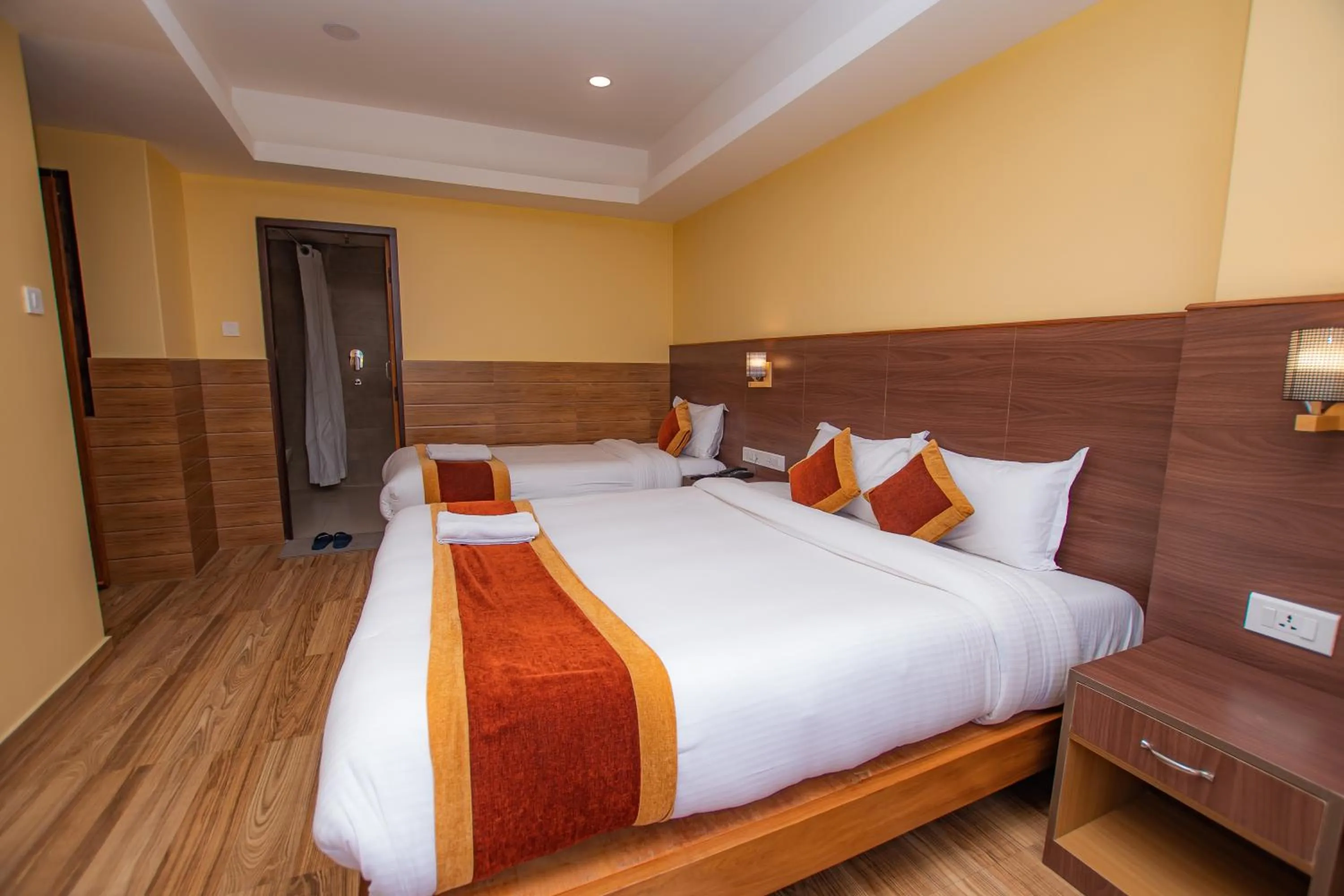 Bed in Hotel Hidden Kingdom