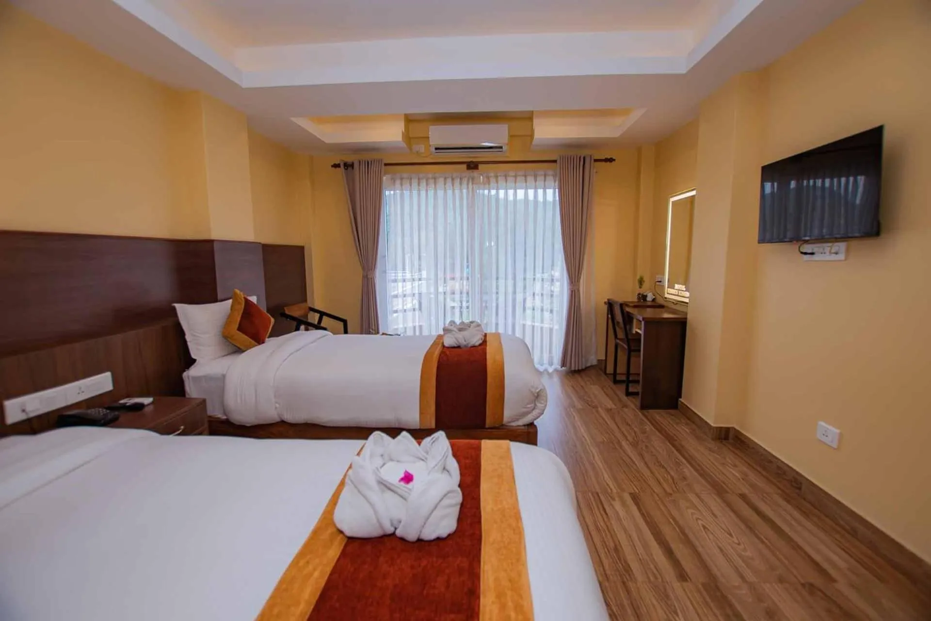 Bed in Hotel Hidden Kingdom