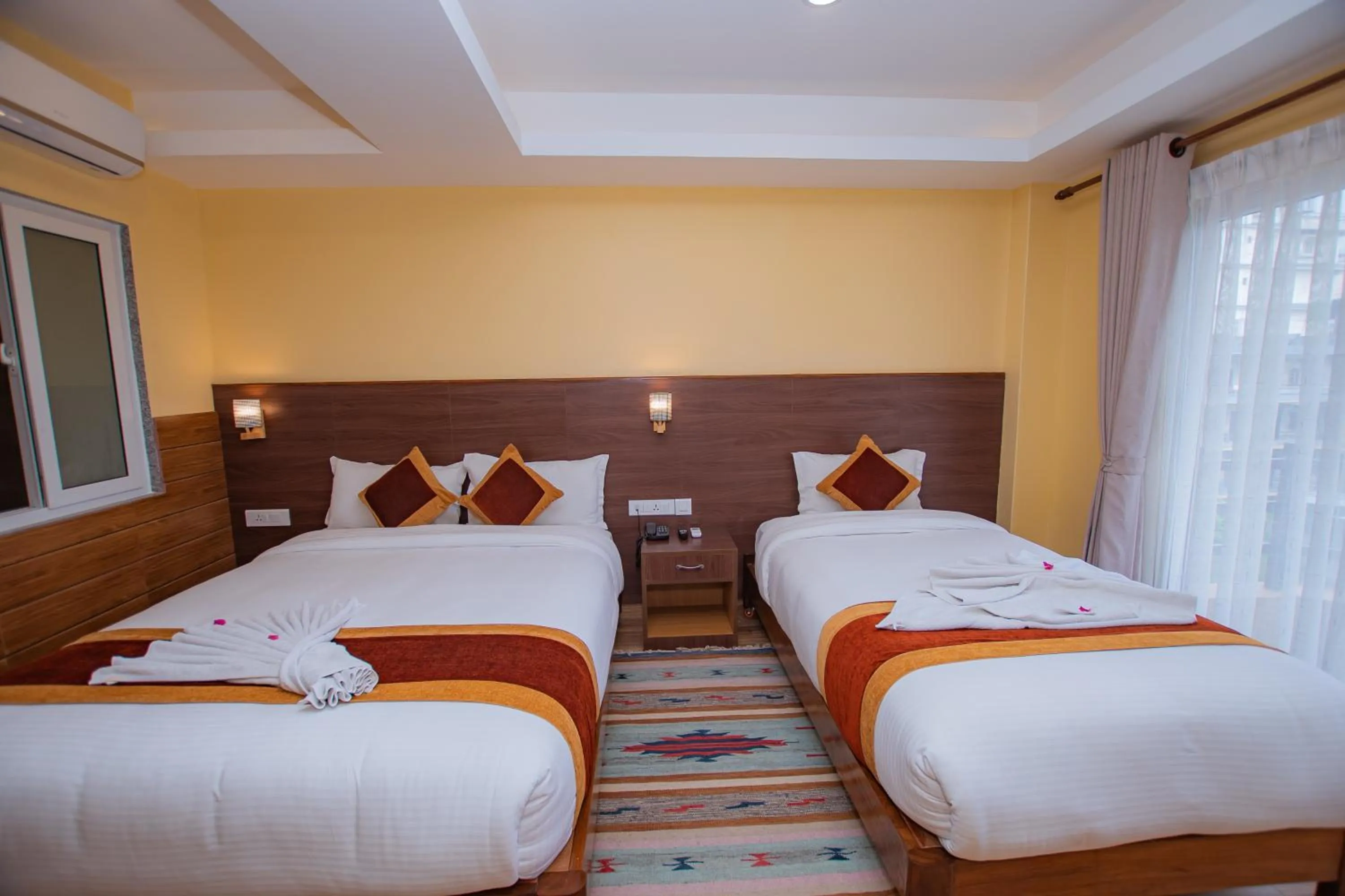 Bed in Hotel Hidden Kingdom