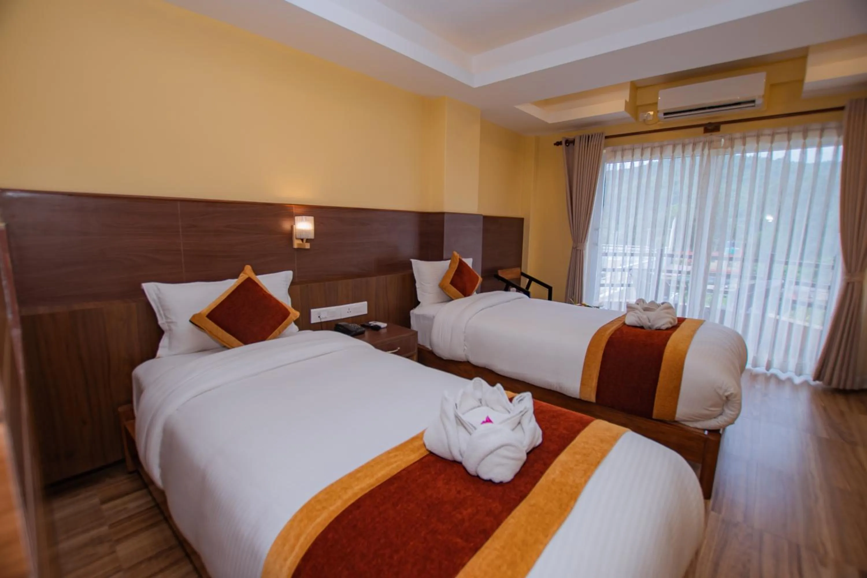 Bed in Hotel Hidden Kingdom