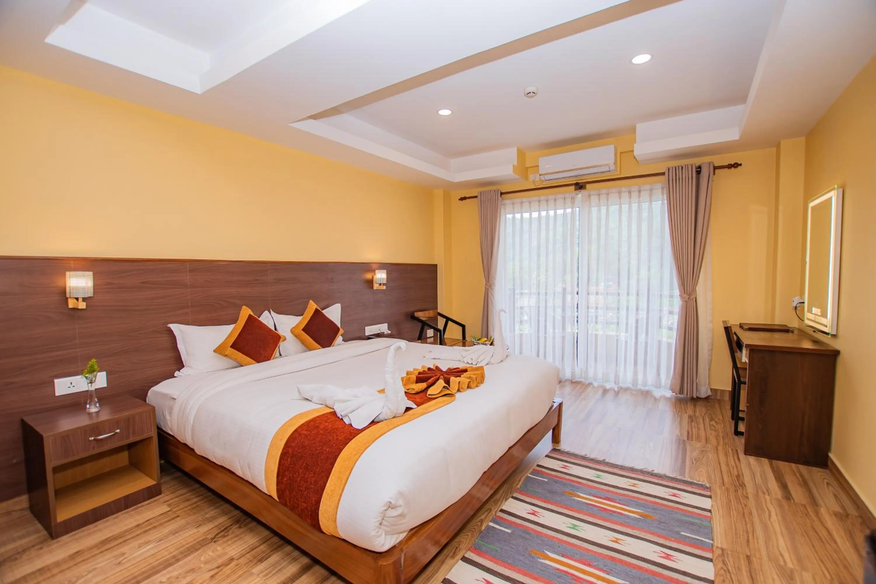 Bed in Hotel Hidden Kingdom