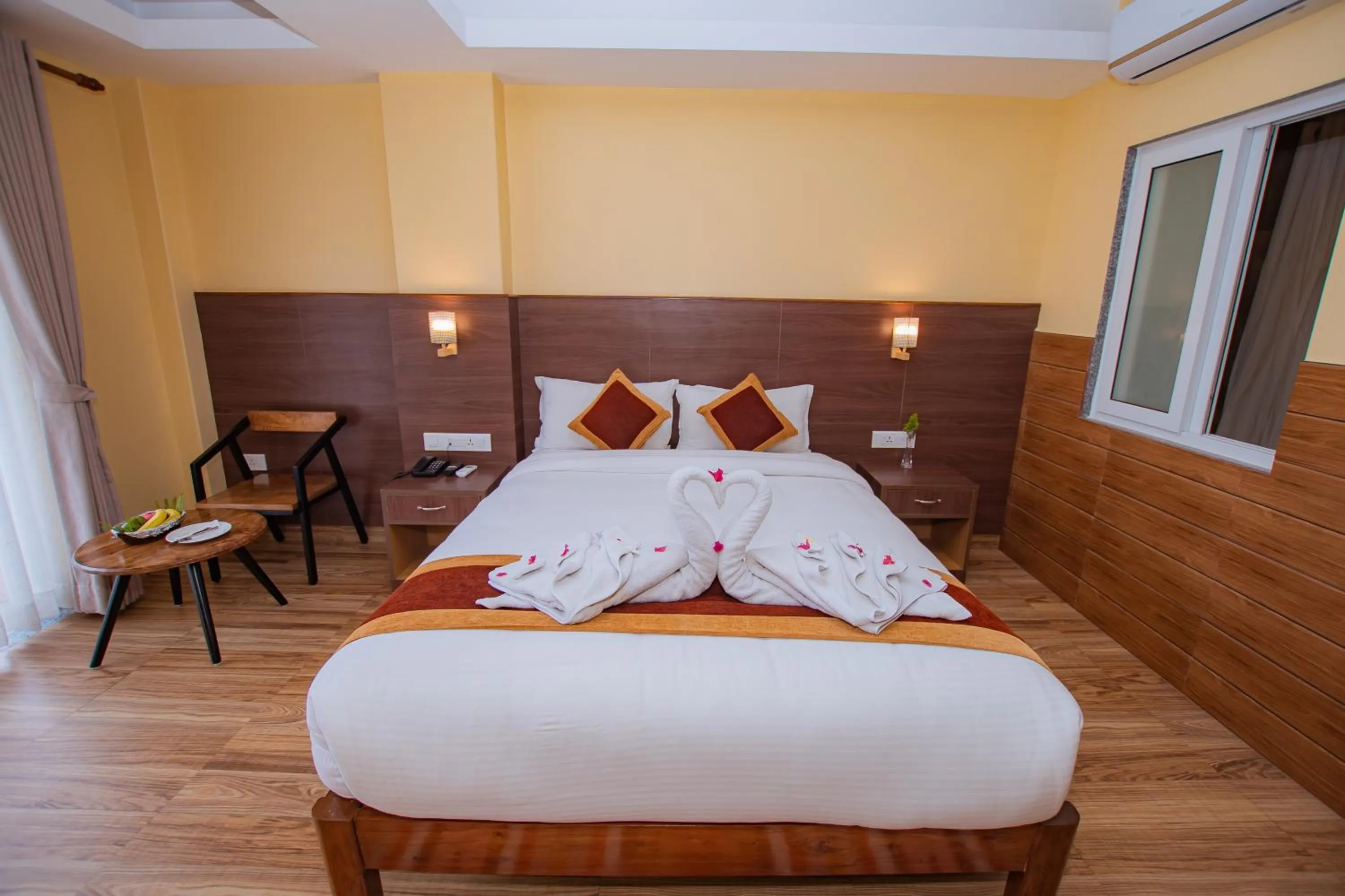 Bed in Hotel Hidden Kingdom