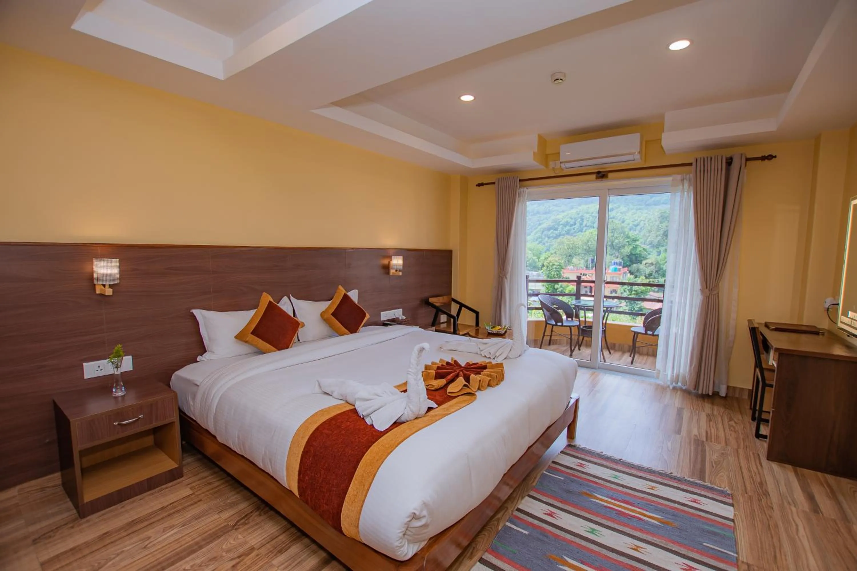 Bed in Hotel Hidden Kingdom