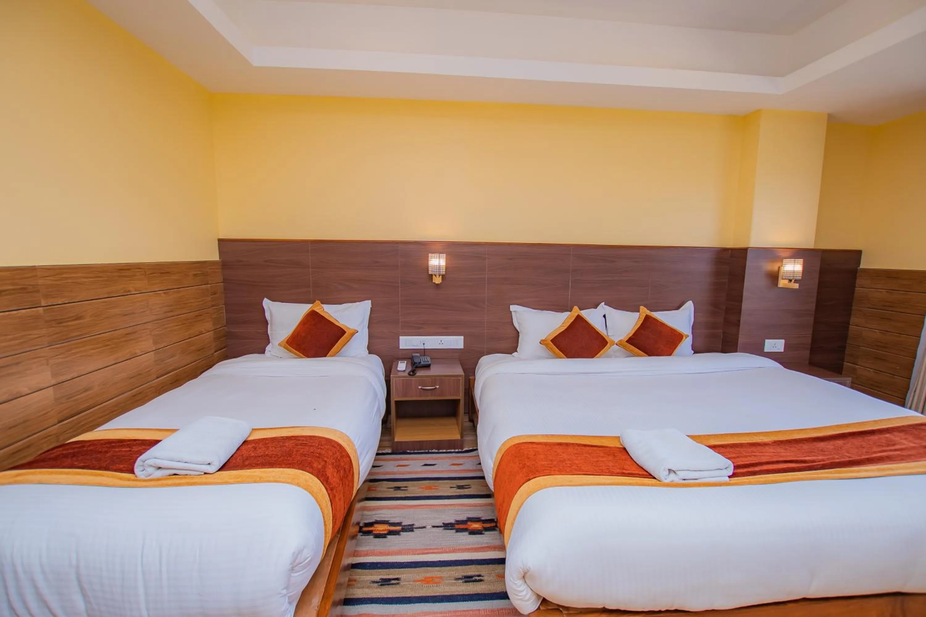 Bed in Hotel Hidden Kingdom