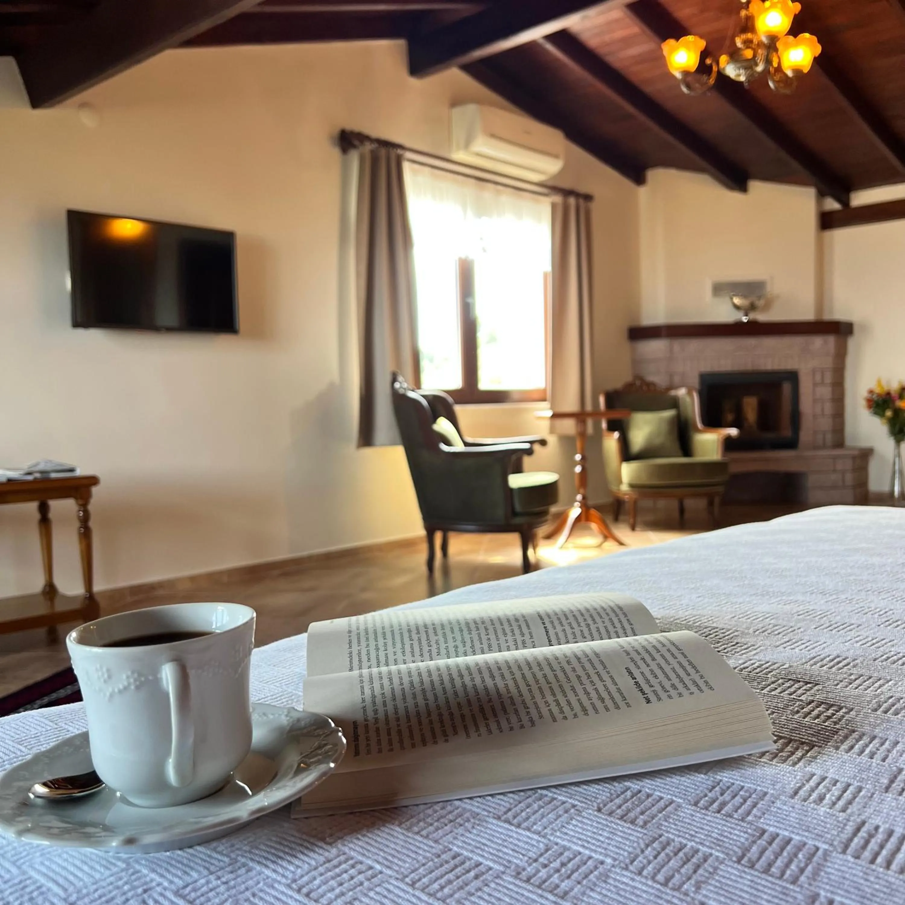 Photo of the whole room in KAZDAĞLARI ZEYTUNİHAN BUTİK OTEL