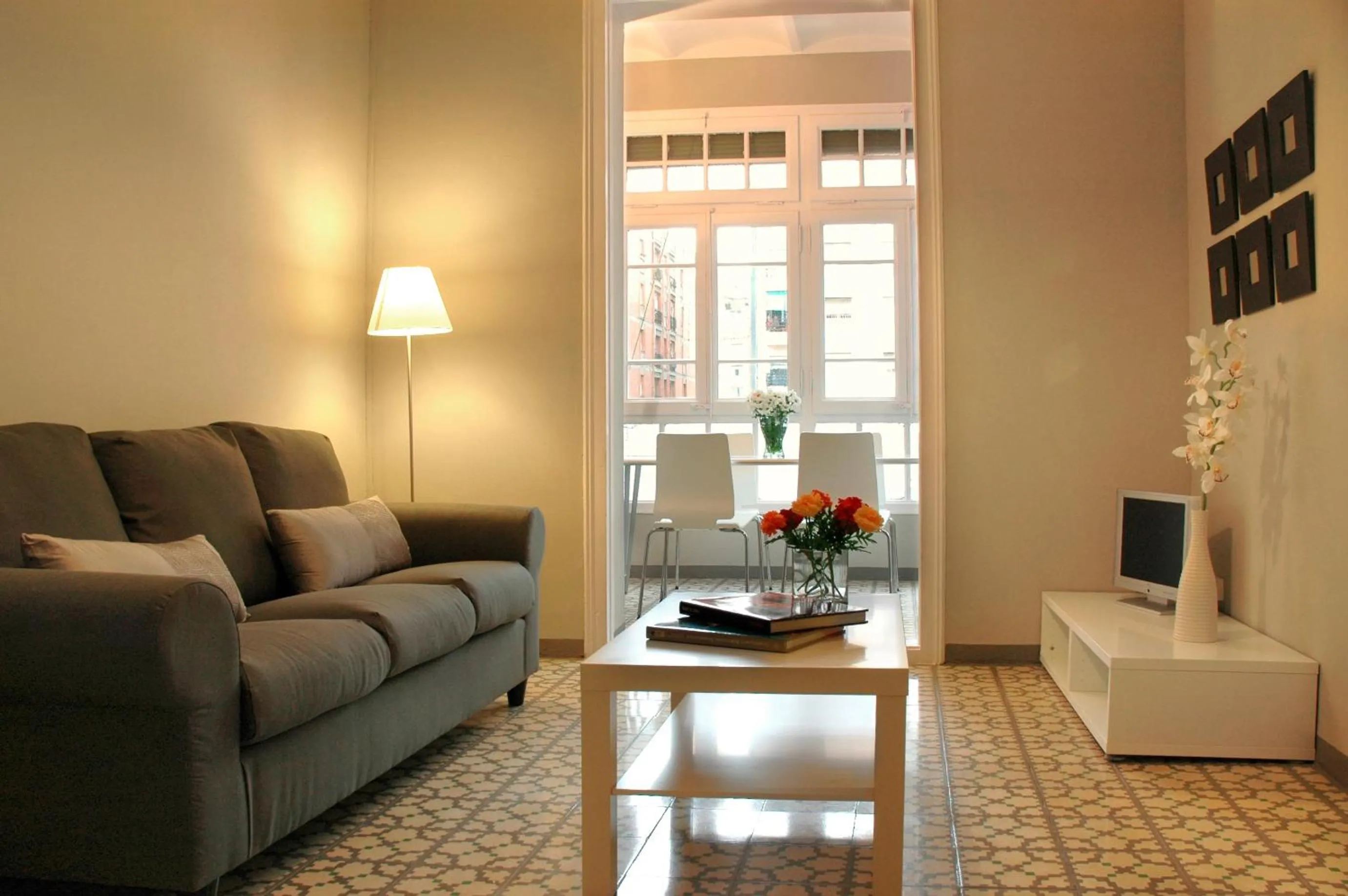 Living room in Barcelonaguest