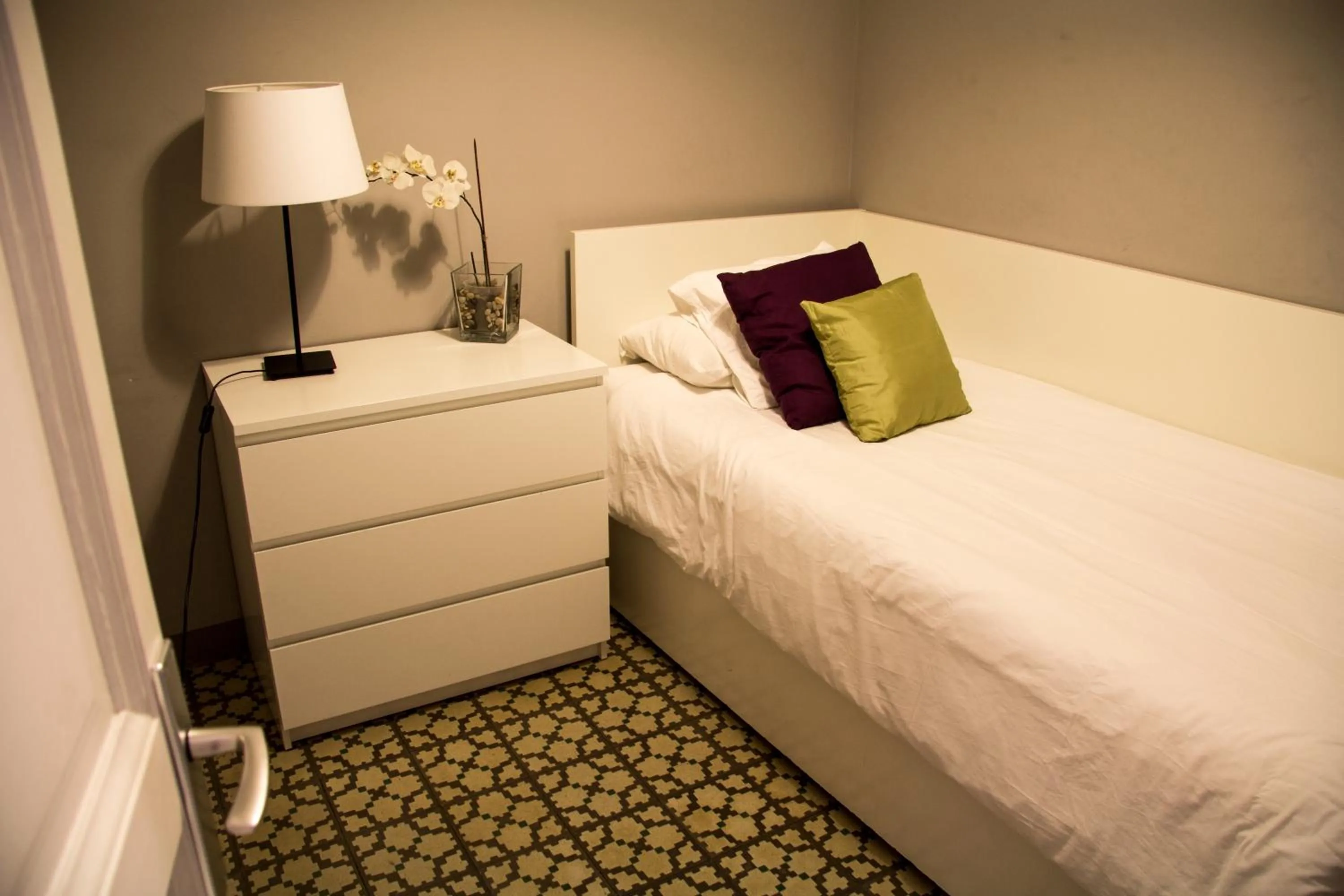 Decorative detail, Bed in Barcelonaguest