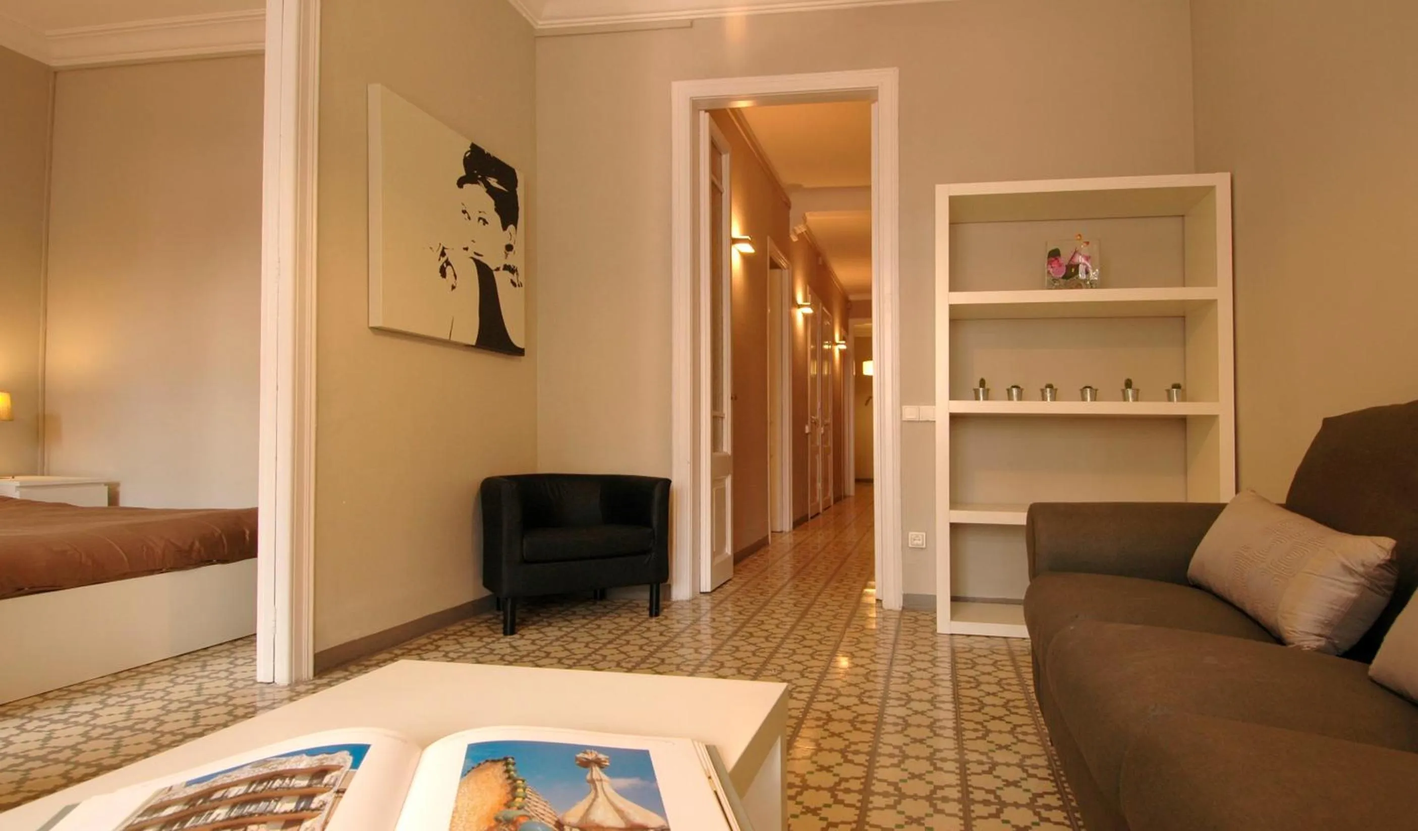 Living room in Barcelonaguest
