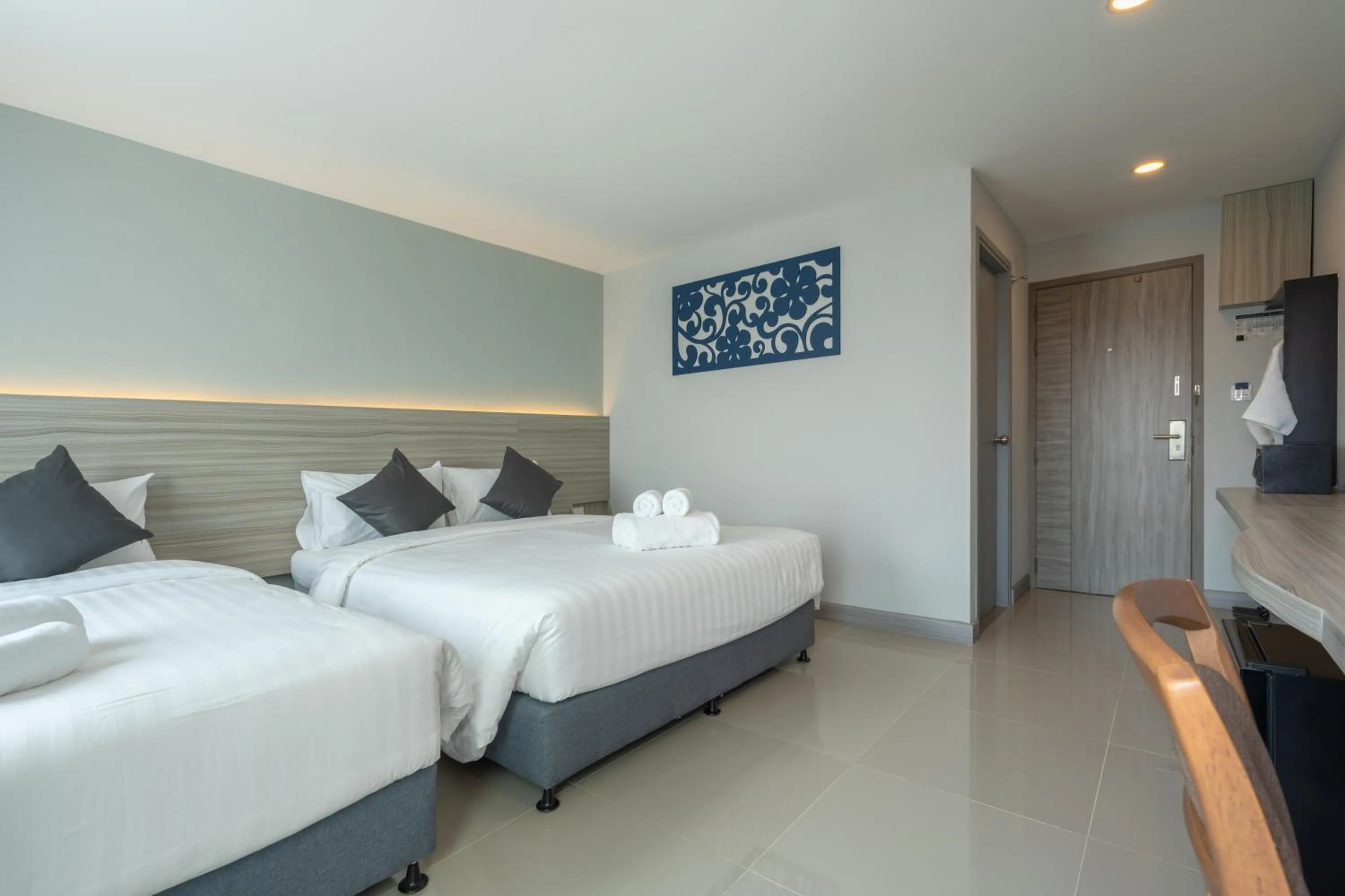 Bedroom, Bed in Cozy Blu Suvarnabhumi
