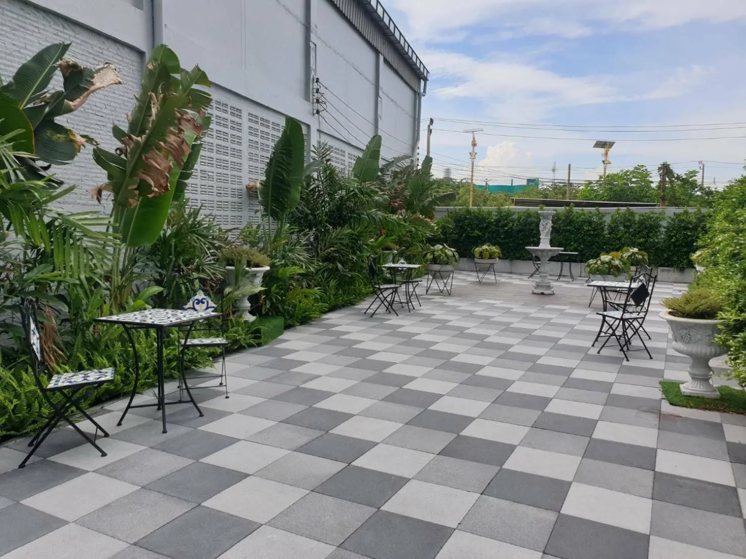 Garden in Cozy Blu Suvarnabhumi