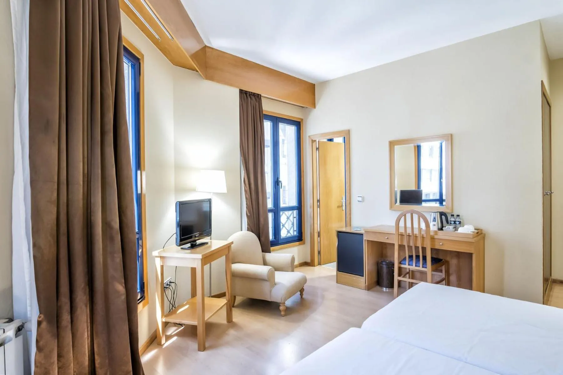 Bed in Hotel Alda Castelao