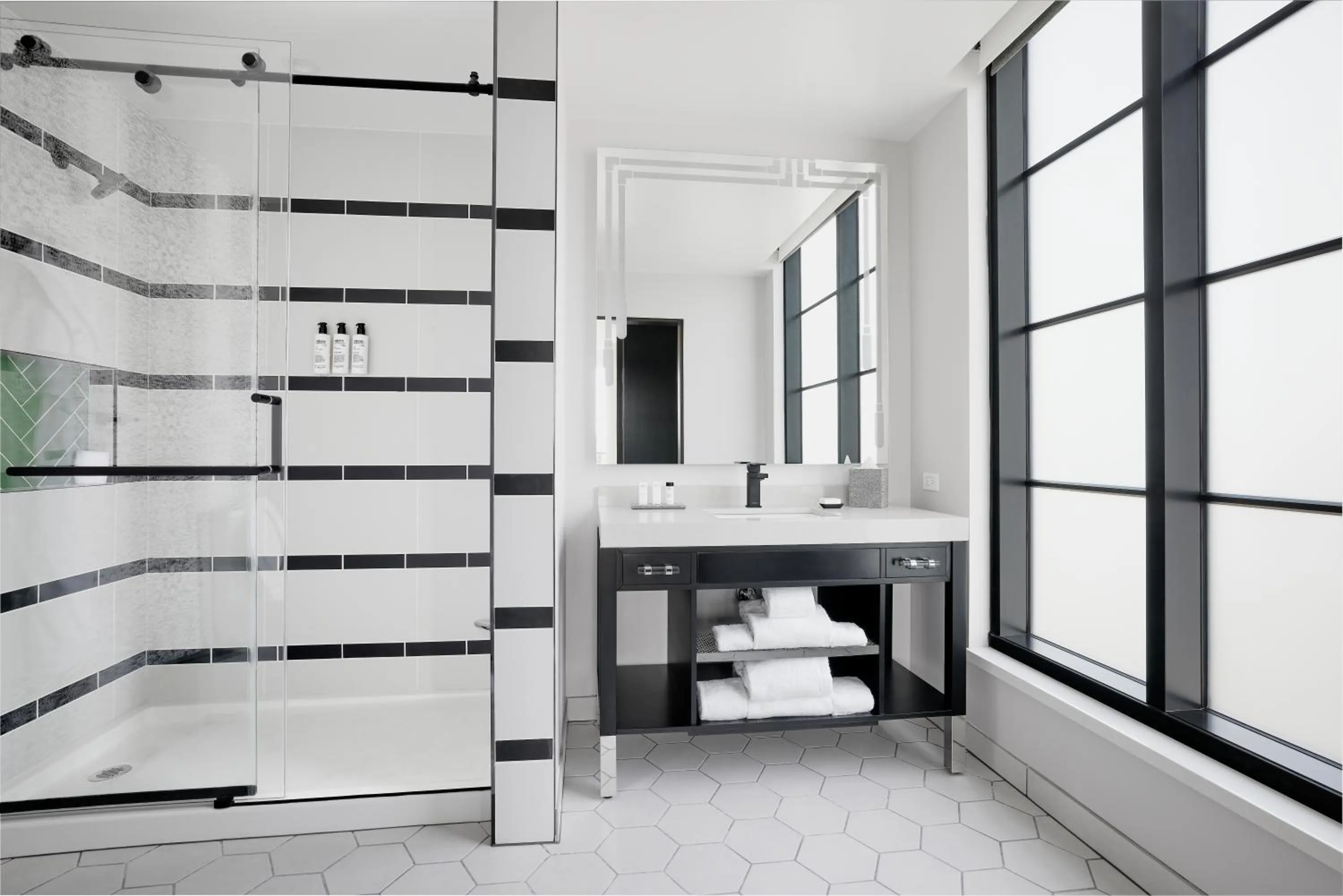 Bedroom in The Godfrey Detroit, Curio Collection By Hilton