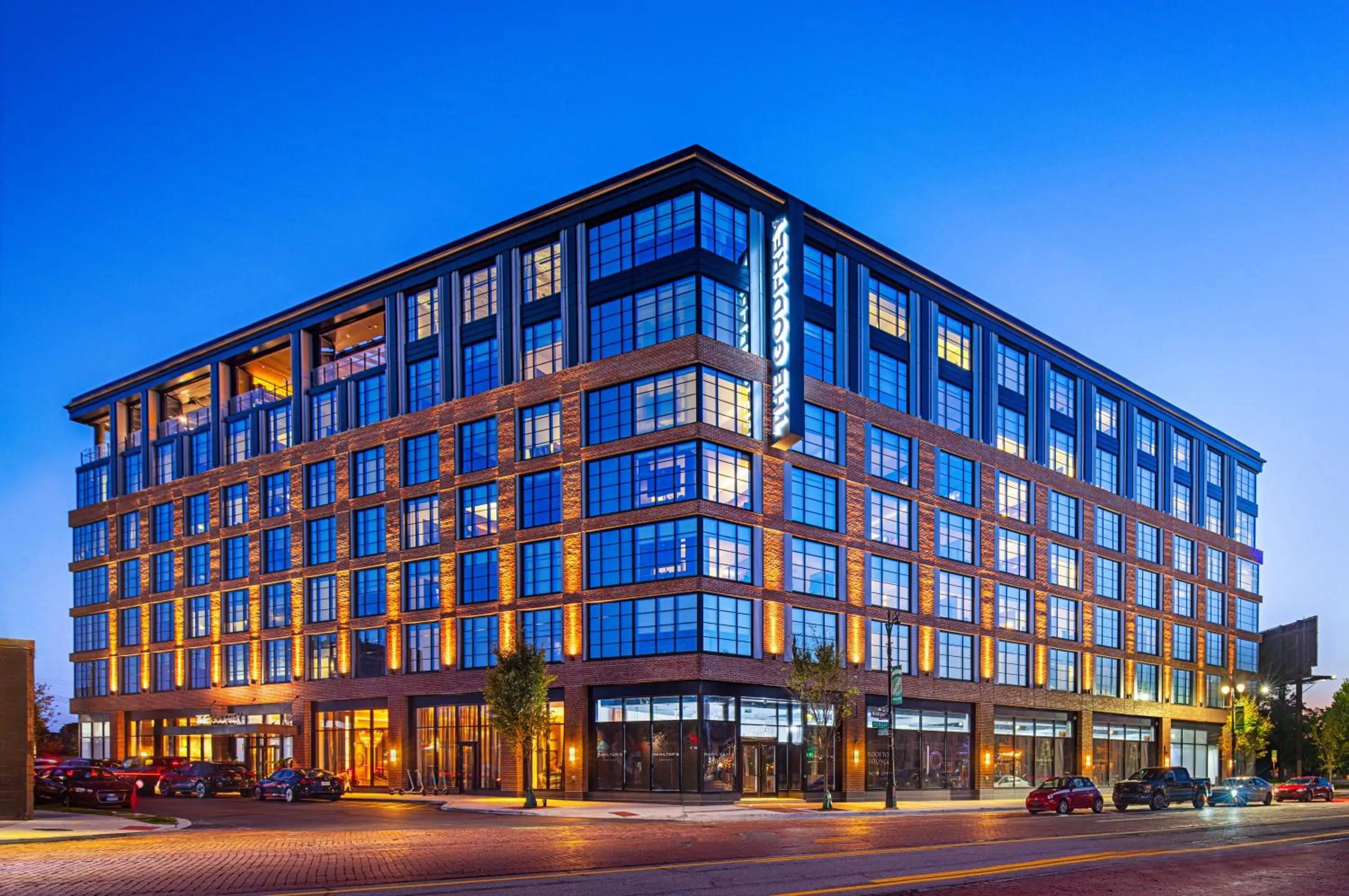 Property building in The Godfrey Detroit, Curio Collection By Hilton
