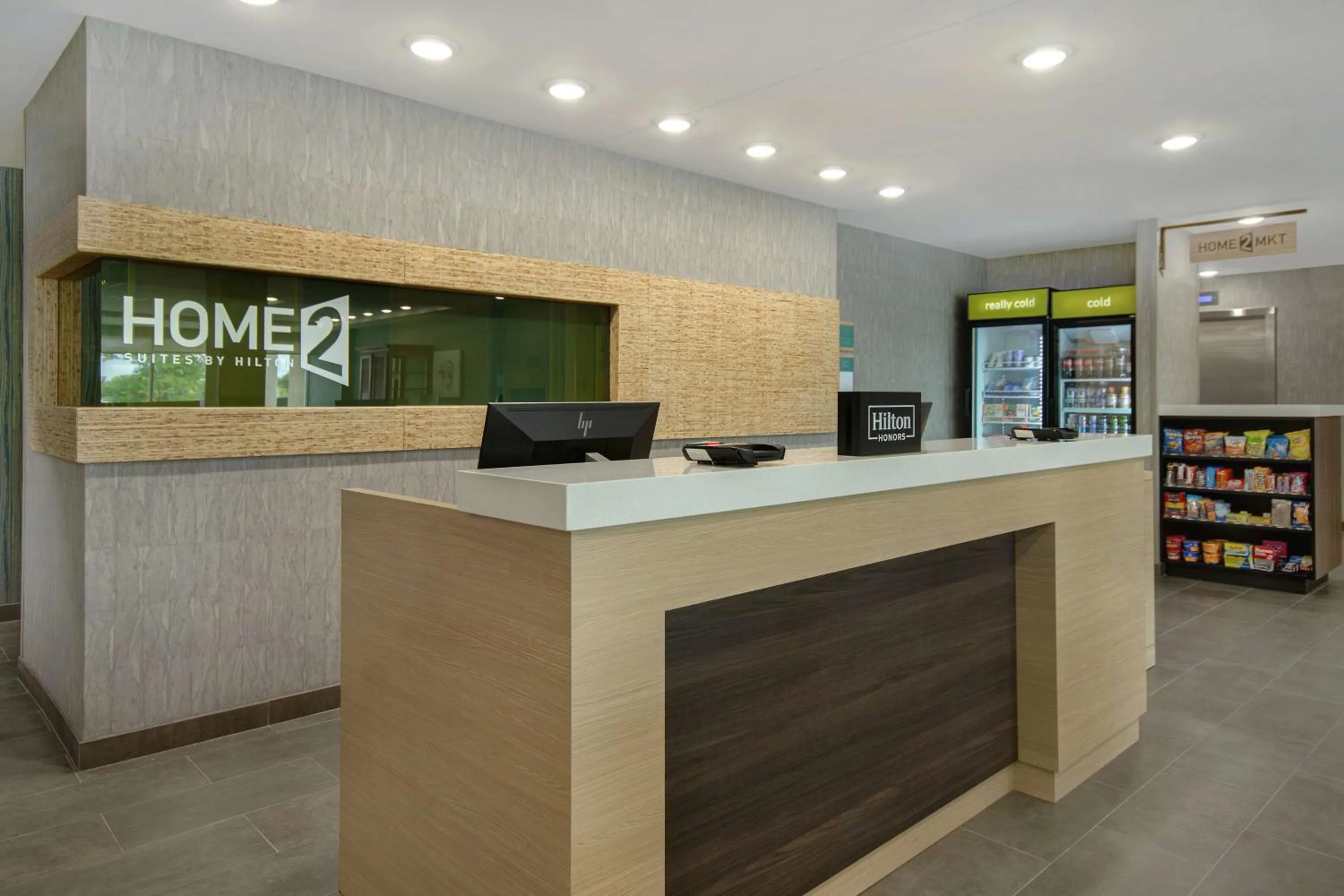 Lobby or reception in Home2 Suites By Hilton Grand Rapids Airport
