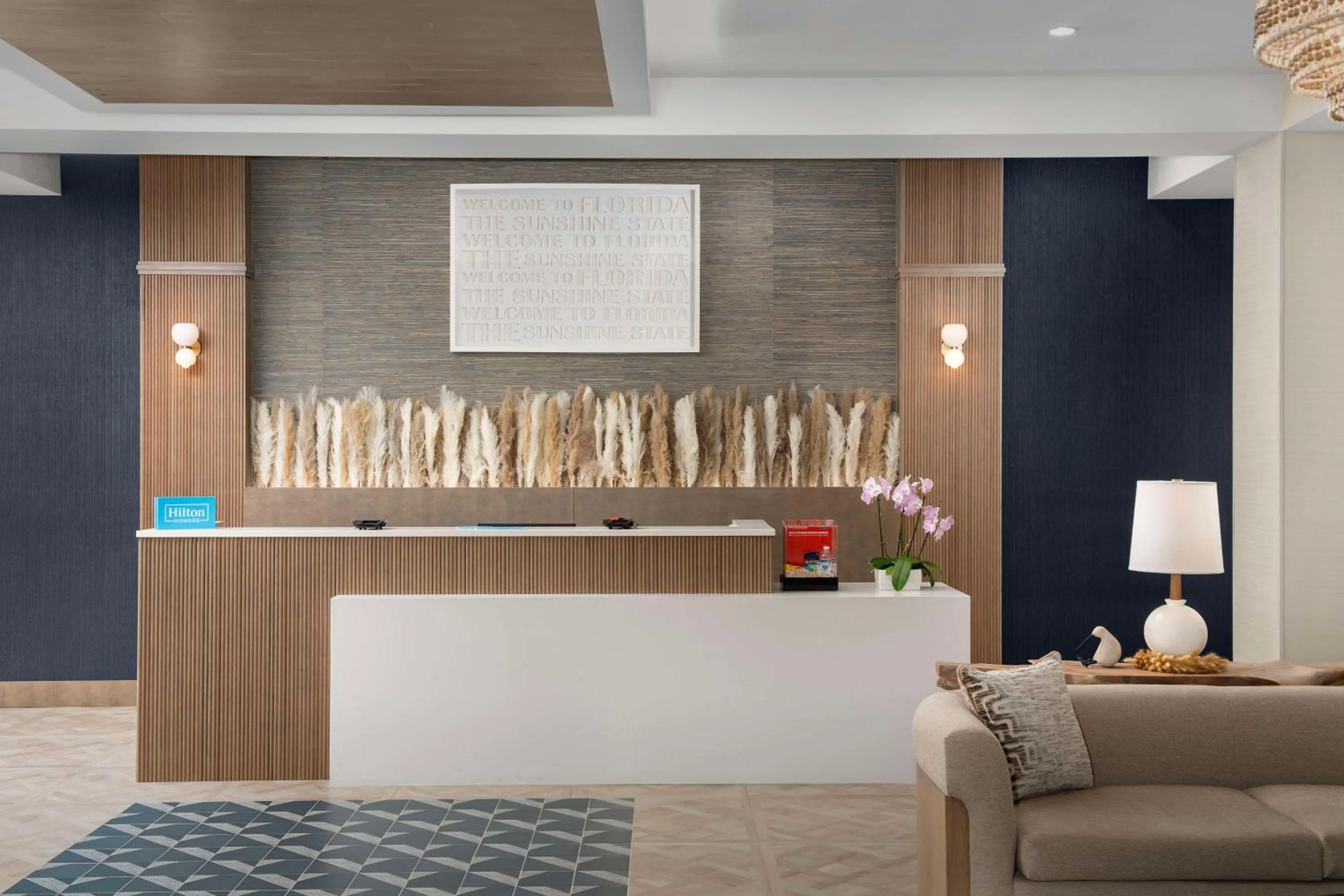 Lobby or reception in Hampton Inn Delray Beach
