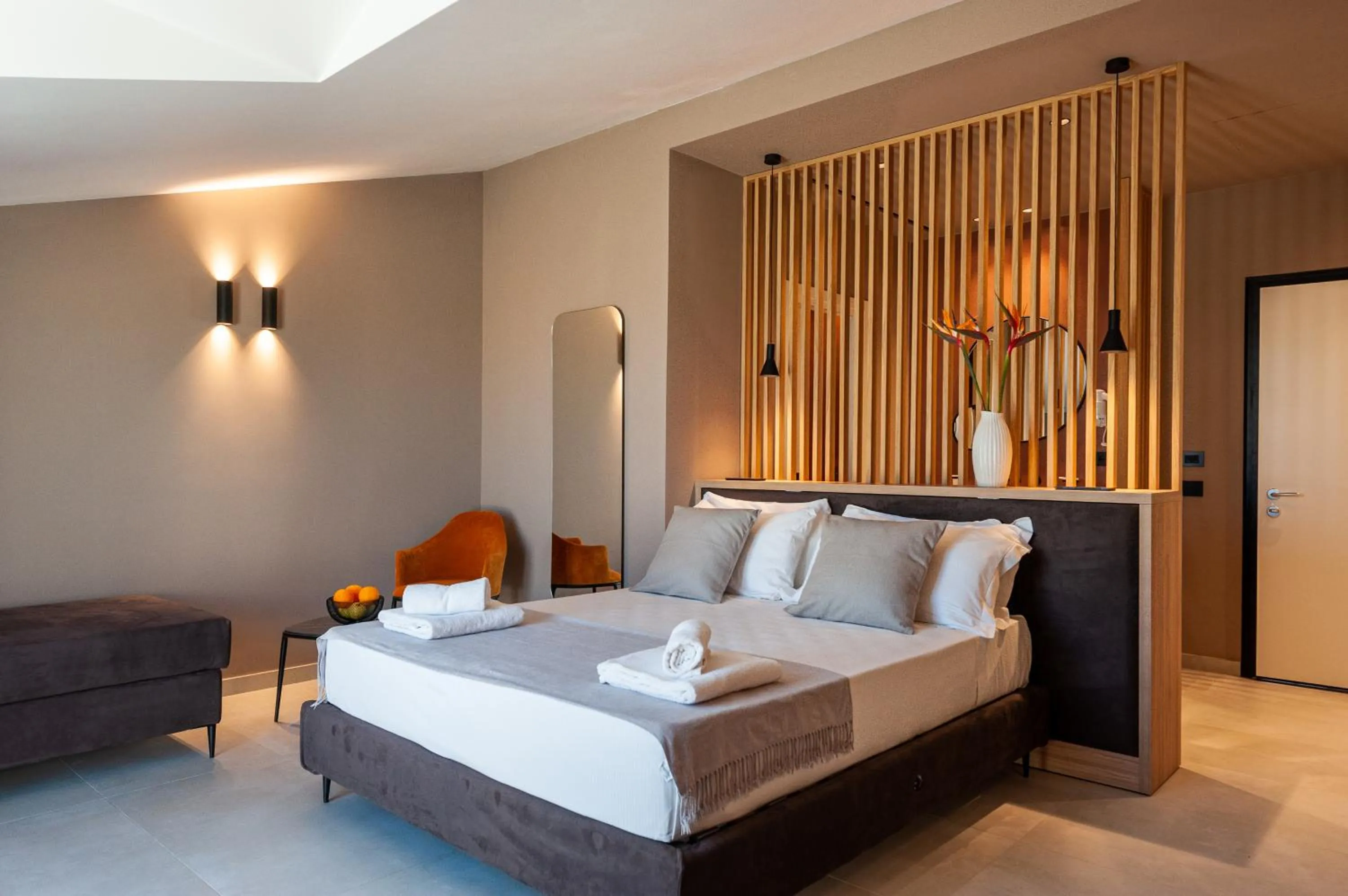 Bed in Limen Wellness Hotel & Spa