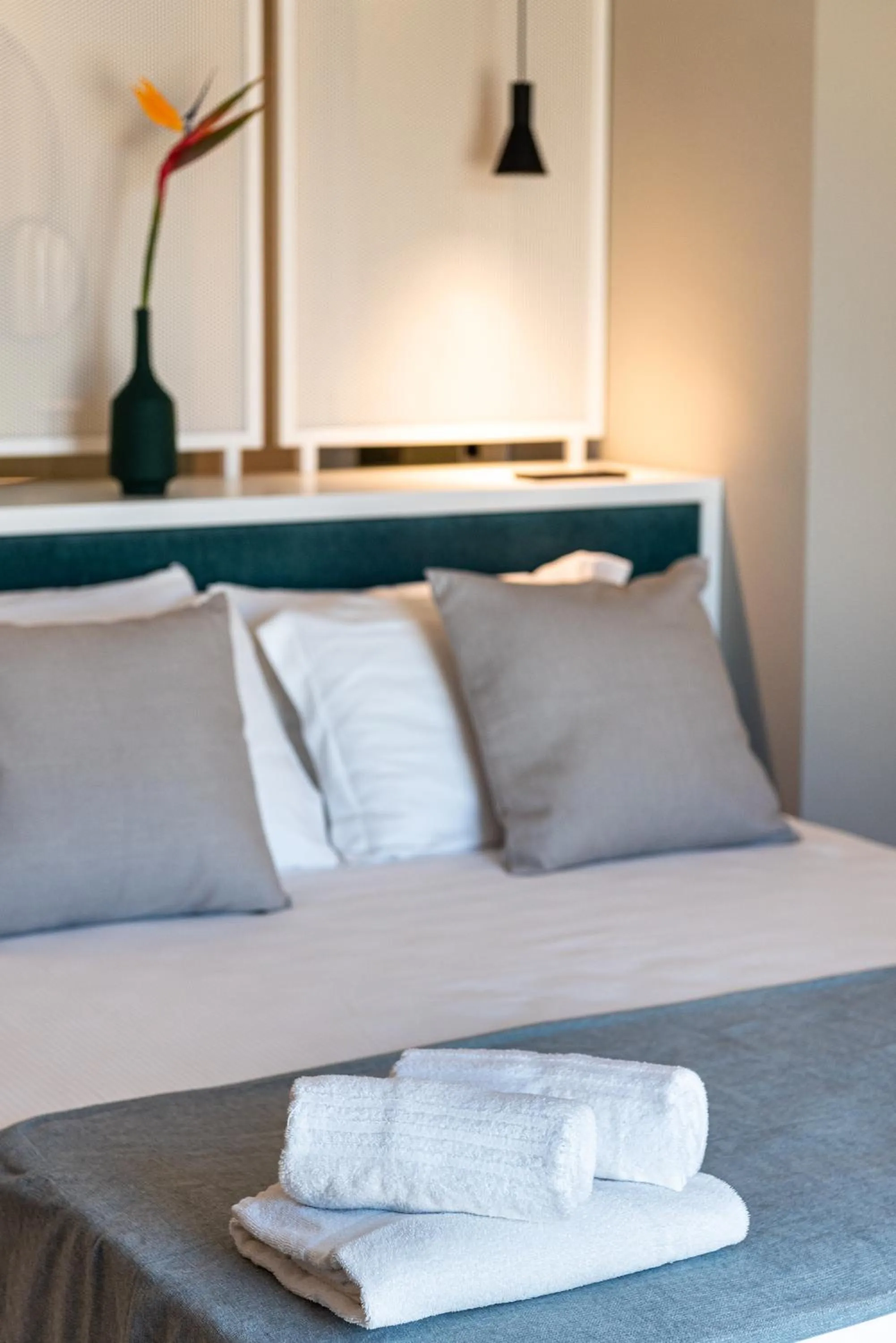 Bed in Limen Wellness Hotel & Spa