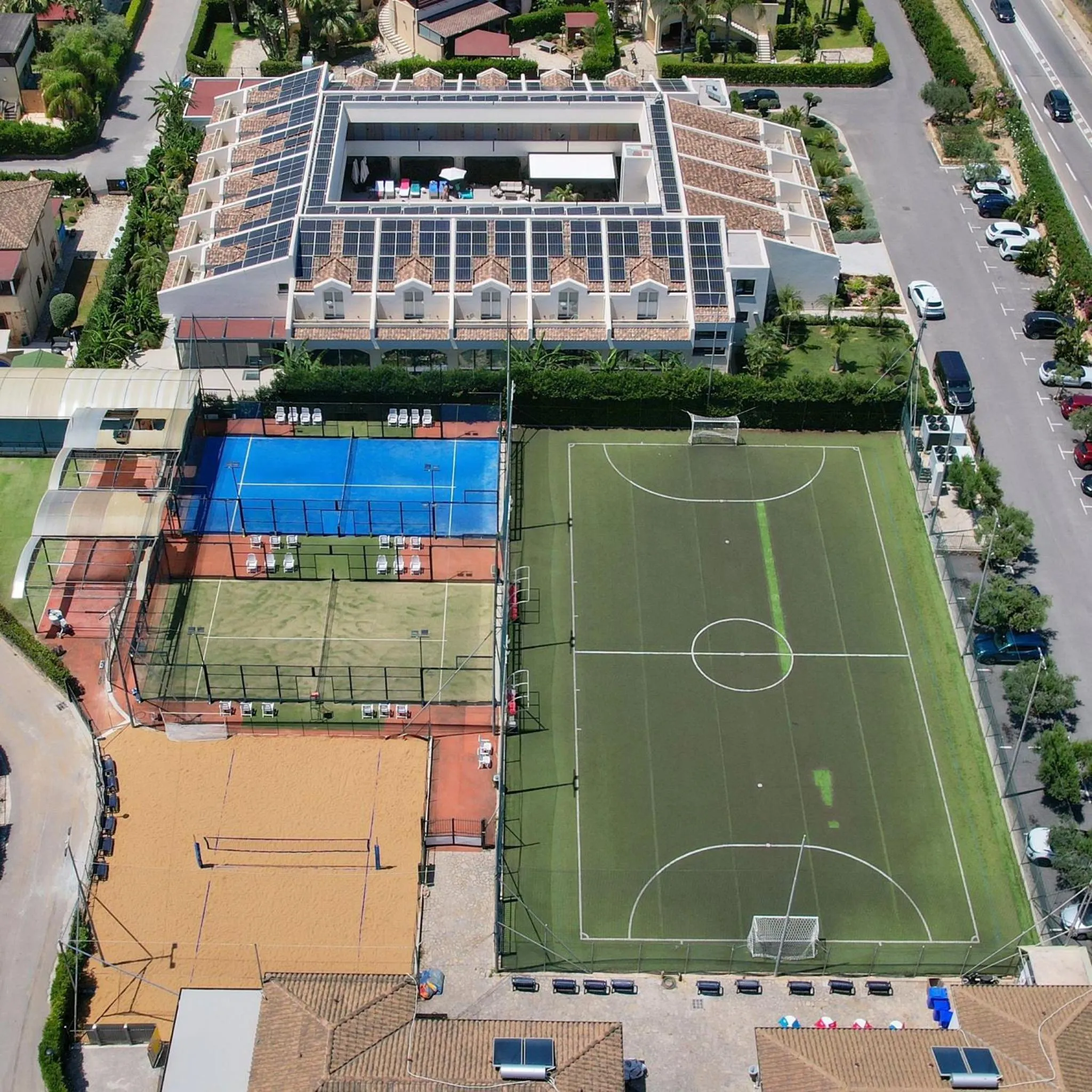 Bird's eye view in Limen Wellness Hotel & Spa