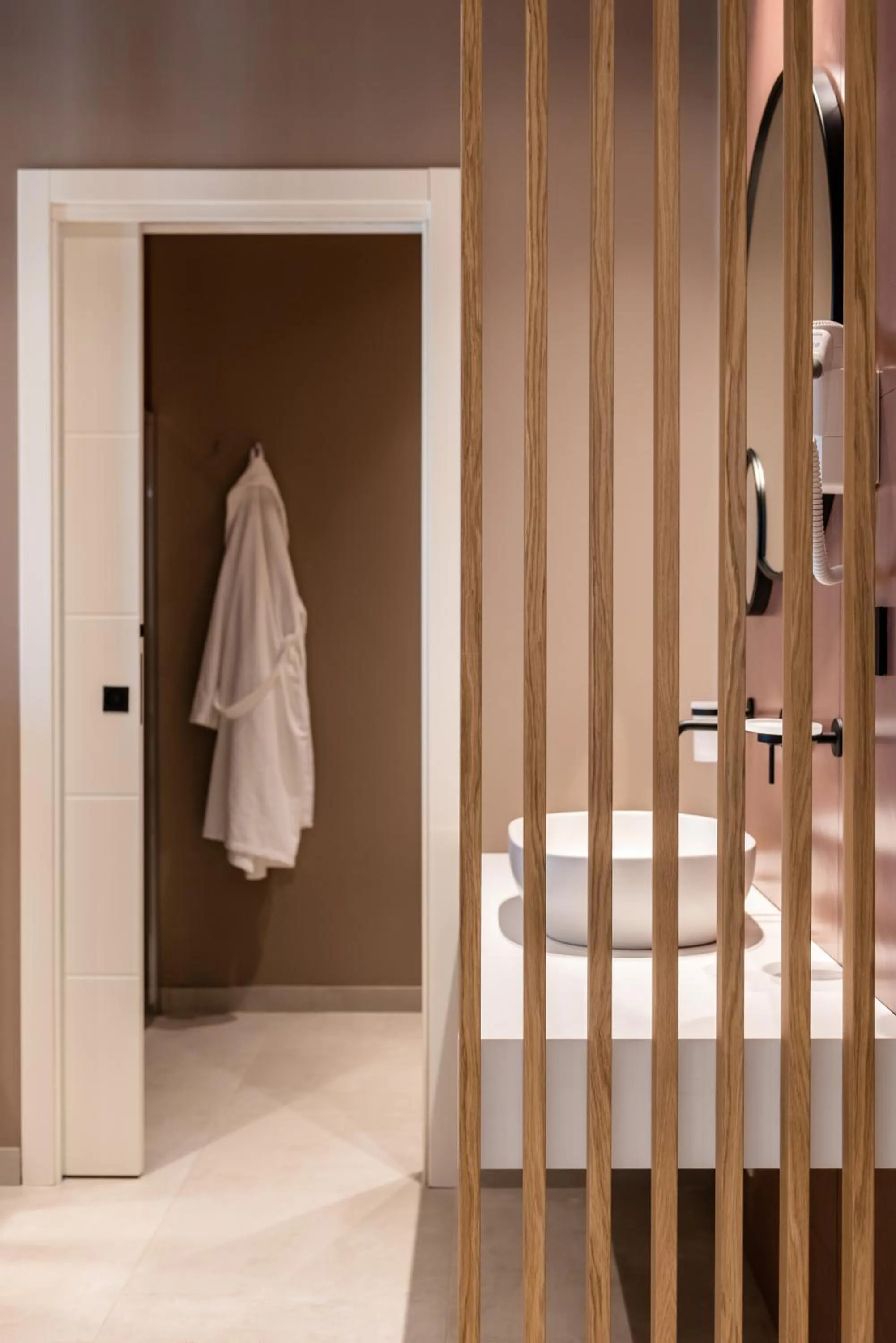 Bathroom, Bed in Limen Wellness Hotel & Spa