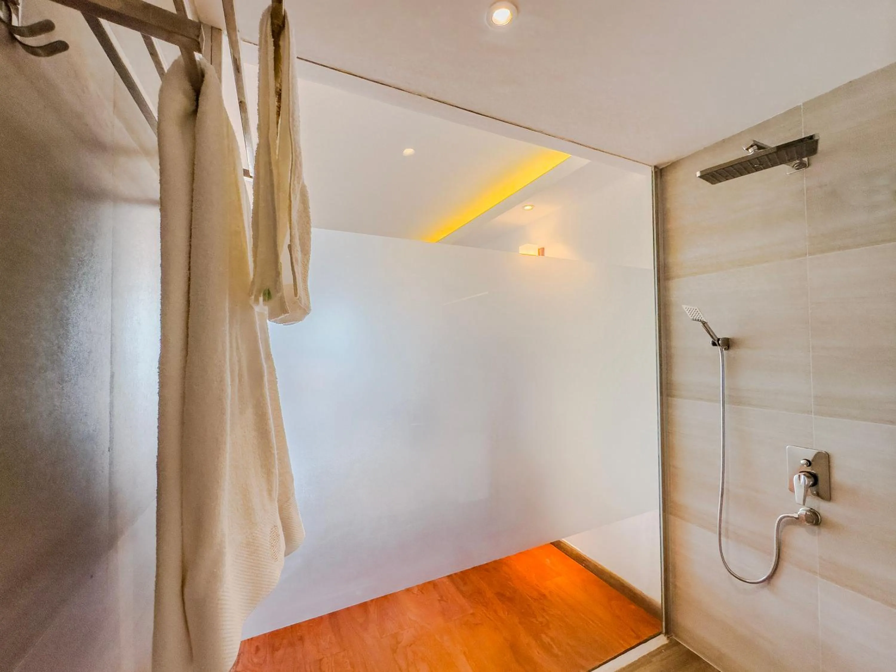 Shower in Mazarine Surf Suites Hiriketiya