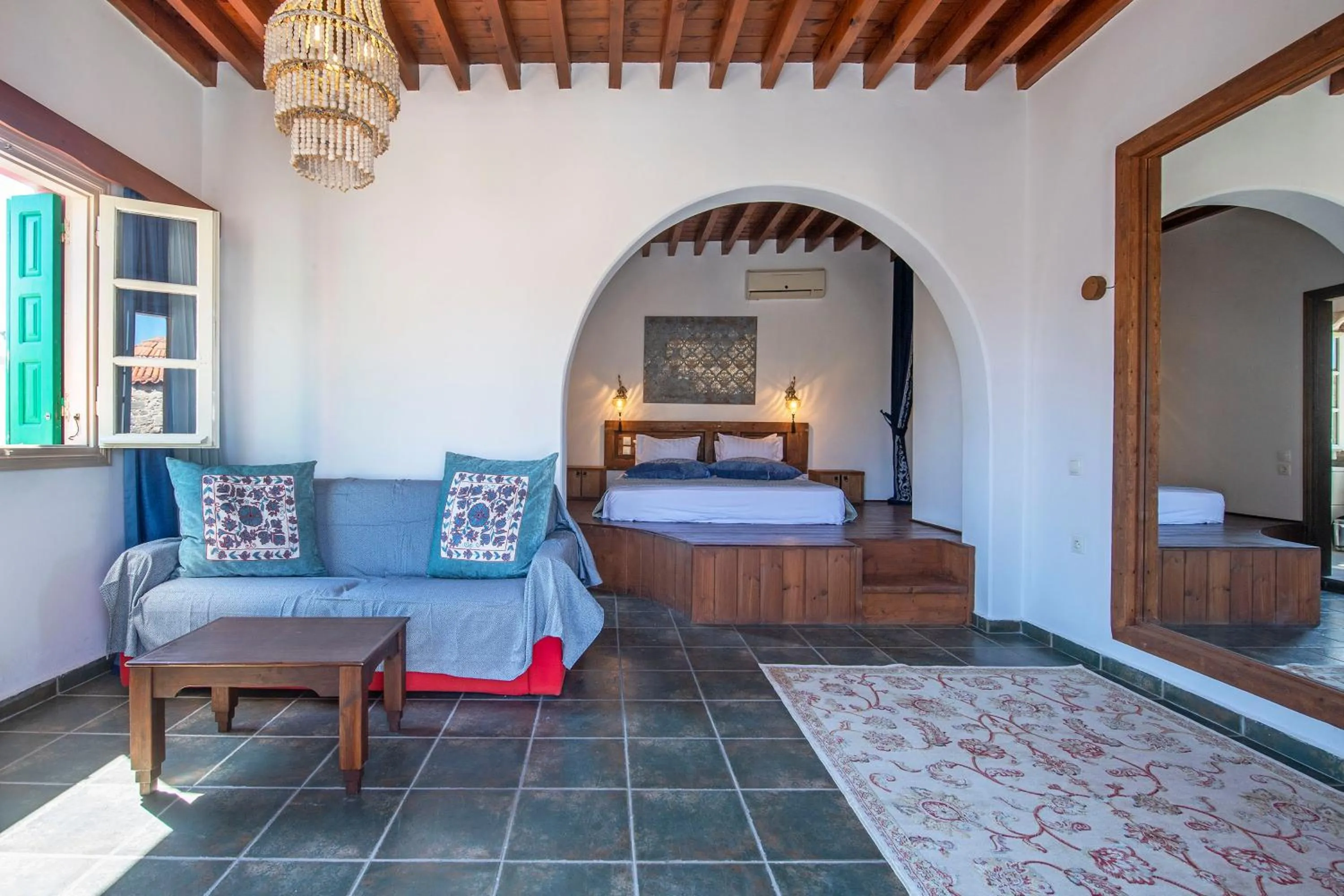 Bedroom, Bed in Saint Artemios Boutique Hotel