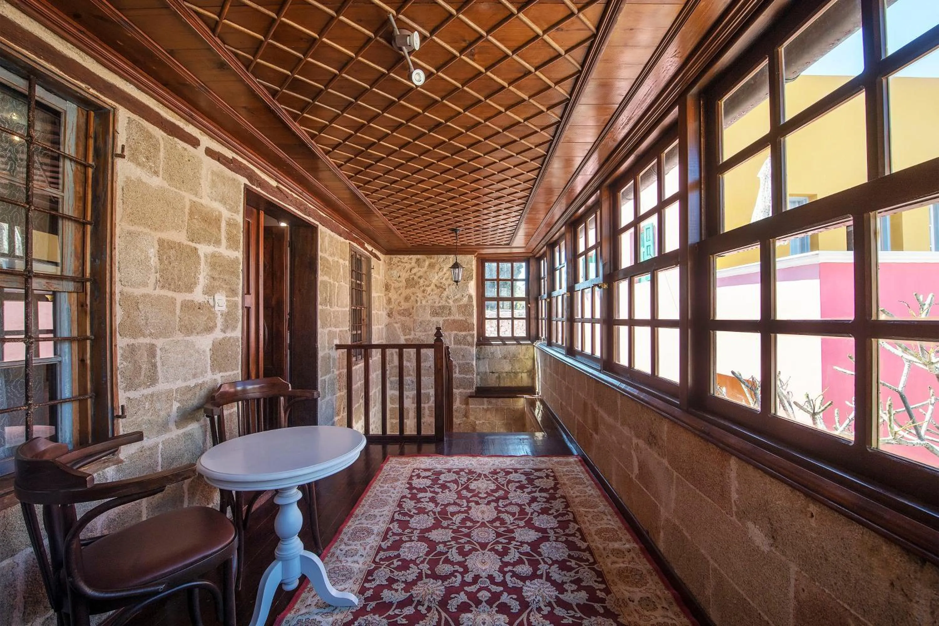 Seating area in Saint Artemios Boutique Hotel