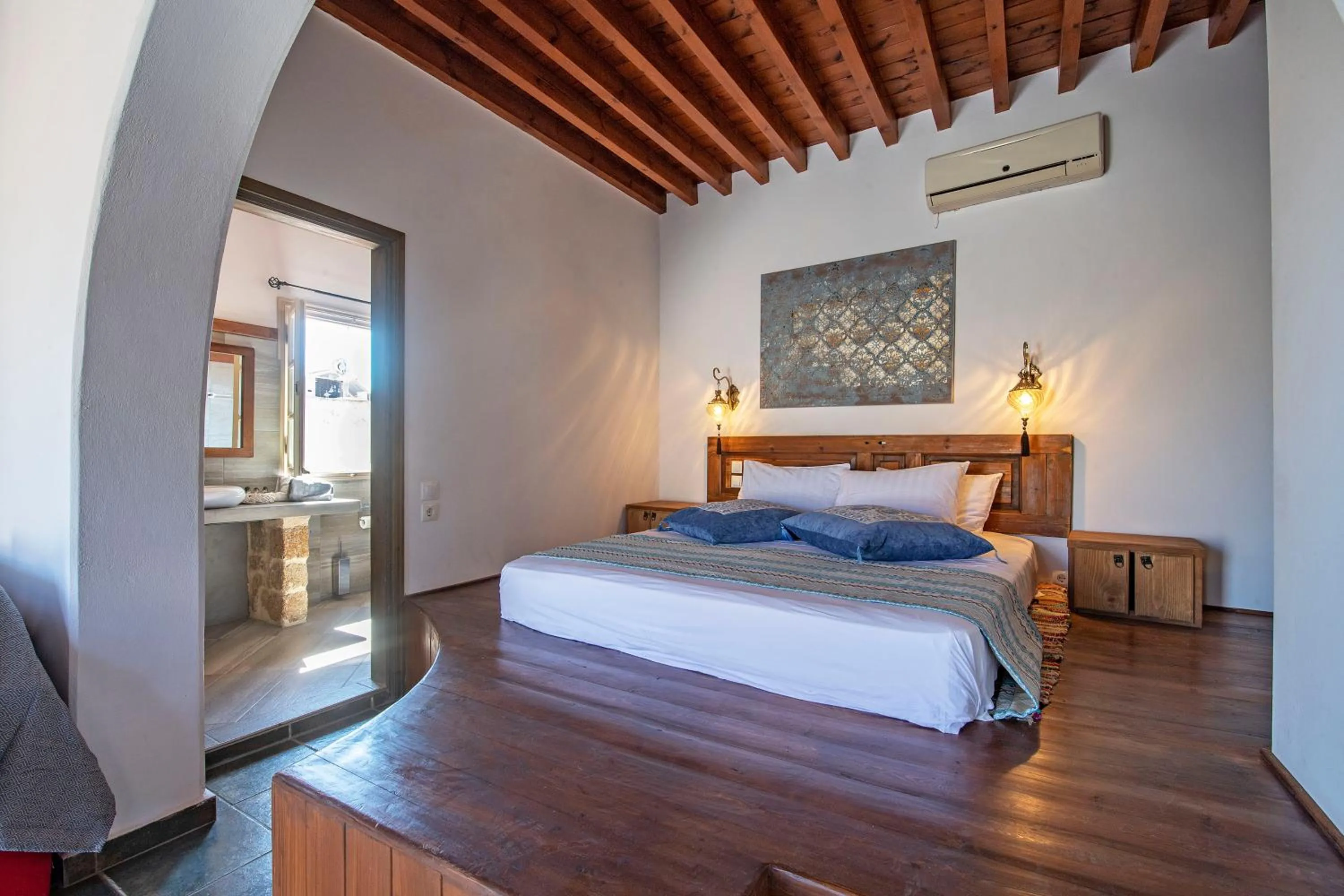 Bedroom, Bed in Saint Artemios Boutique Hotel