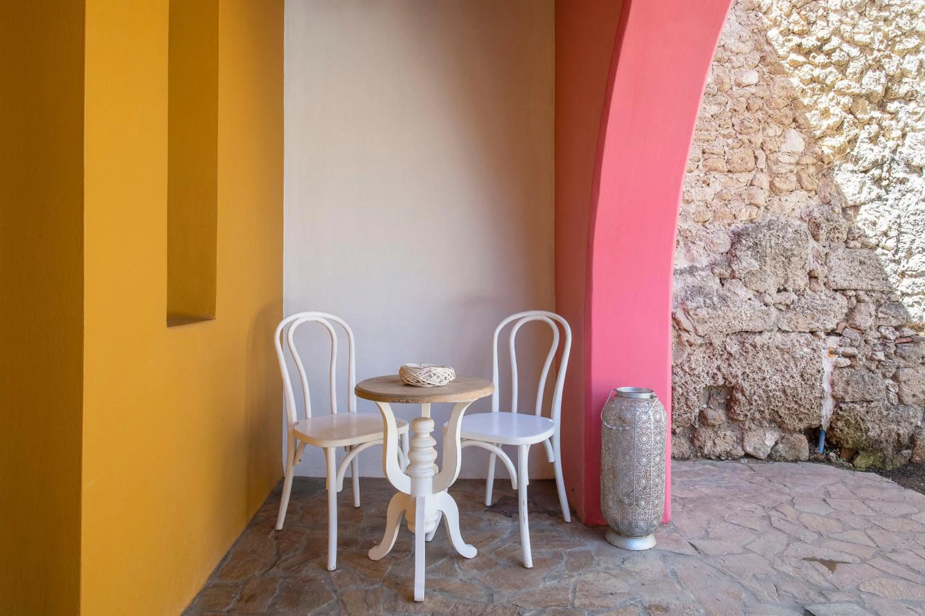 Seating area in Saint Artemios Boutique Hotel