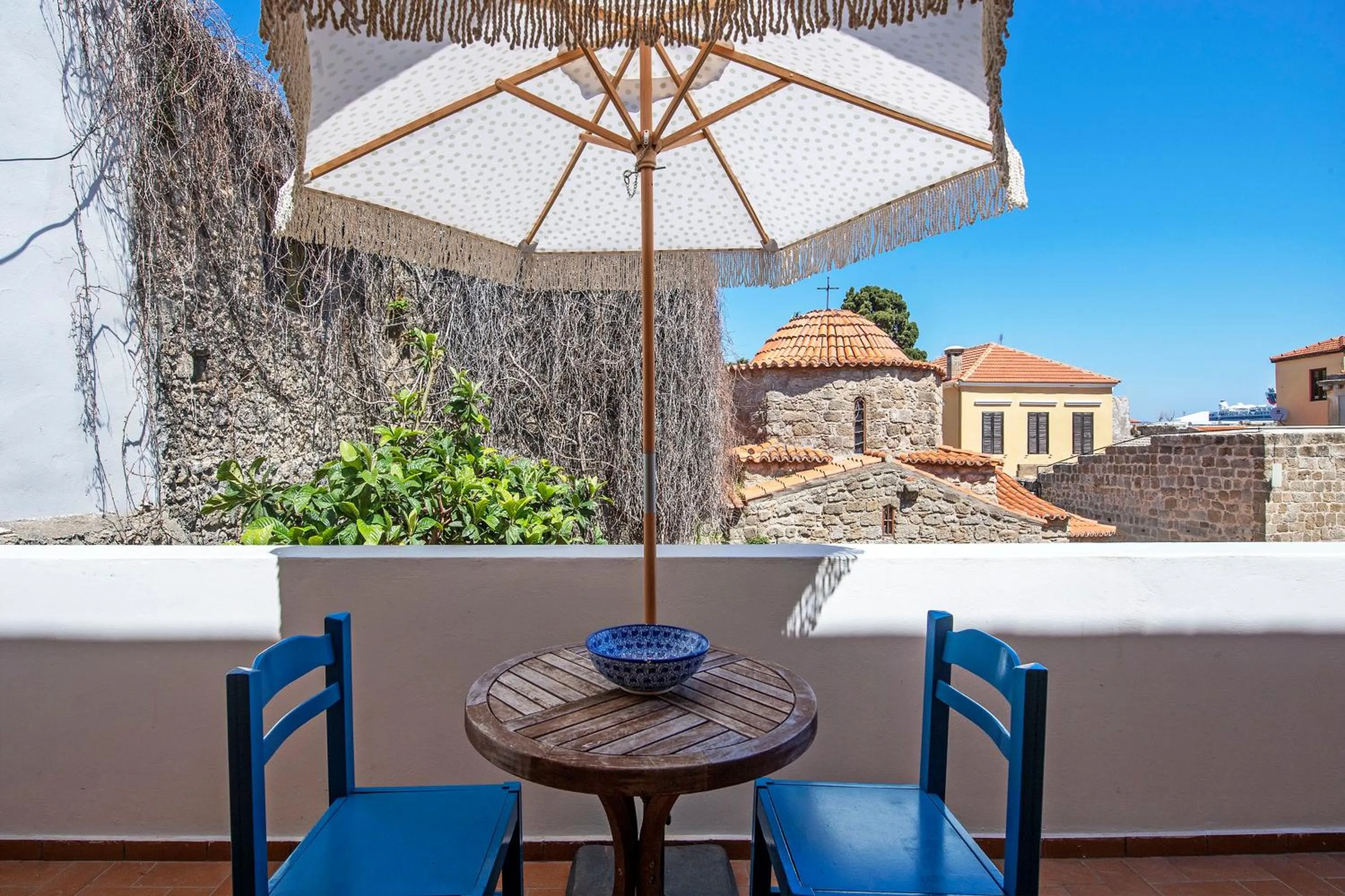 Patio in Saint Artemios Boutique Hotel