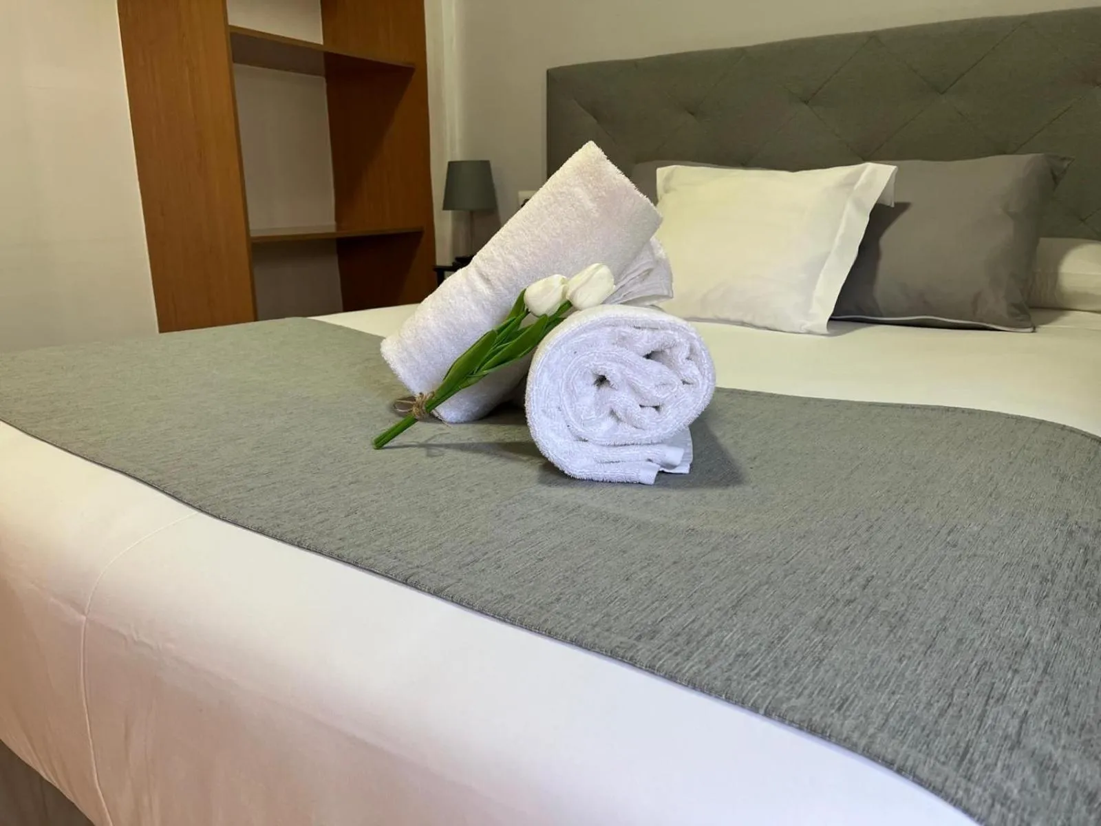 Bed in Hospedería Luis de Góngora