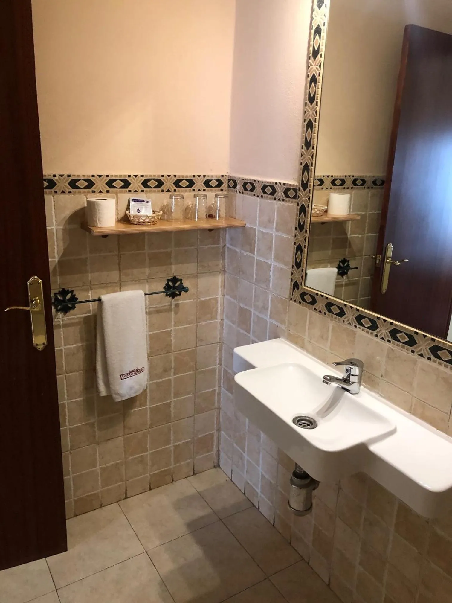 Bathroom in Hospedería Luis de Góngora