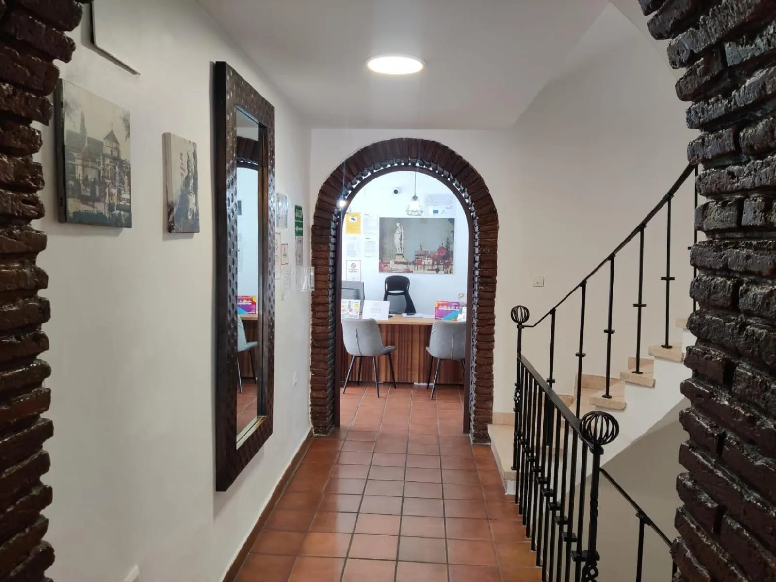 Lobby or reception in Hospedería Luis de Góngora