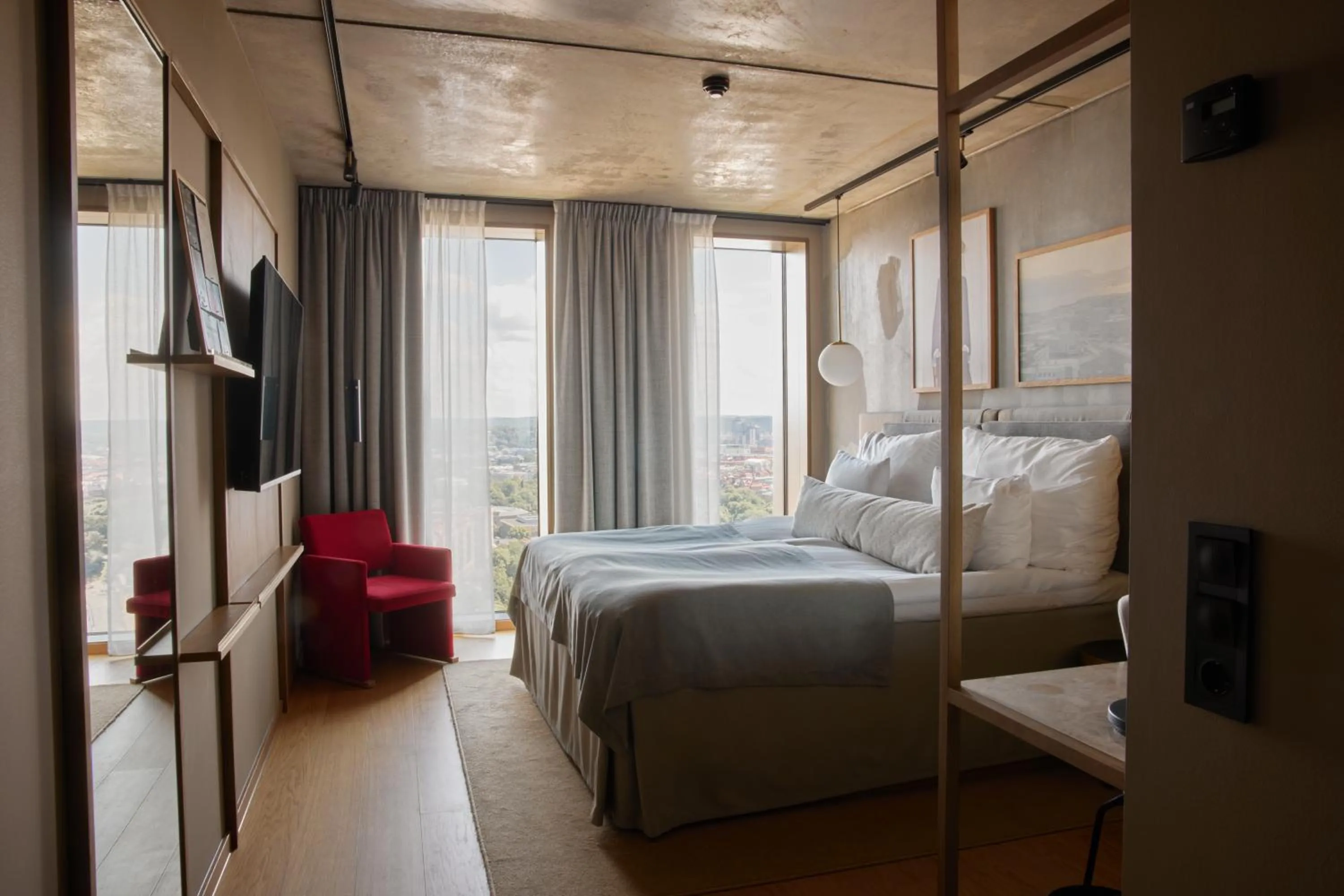 Bed in Clarion Hotel Draken