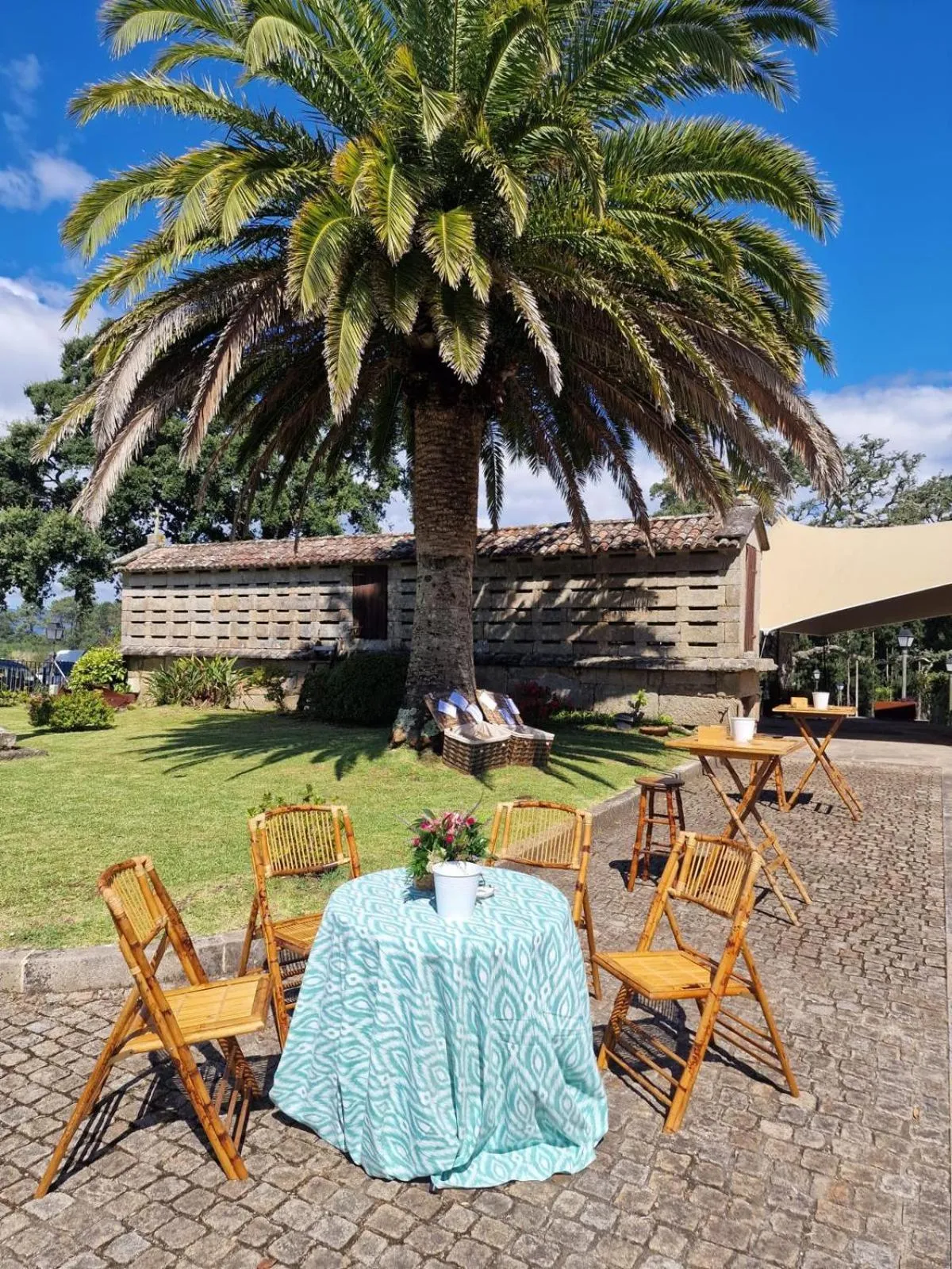 Garden in Hotel Pazo O Rial