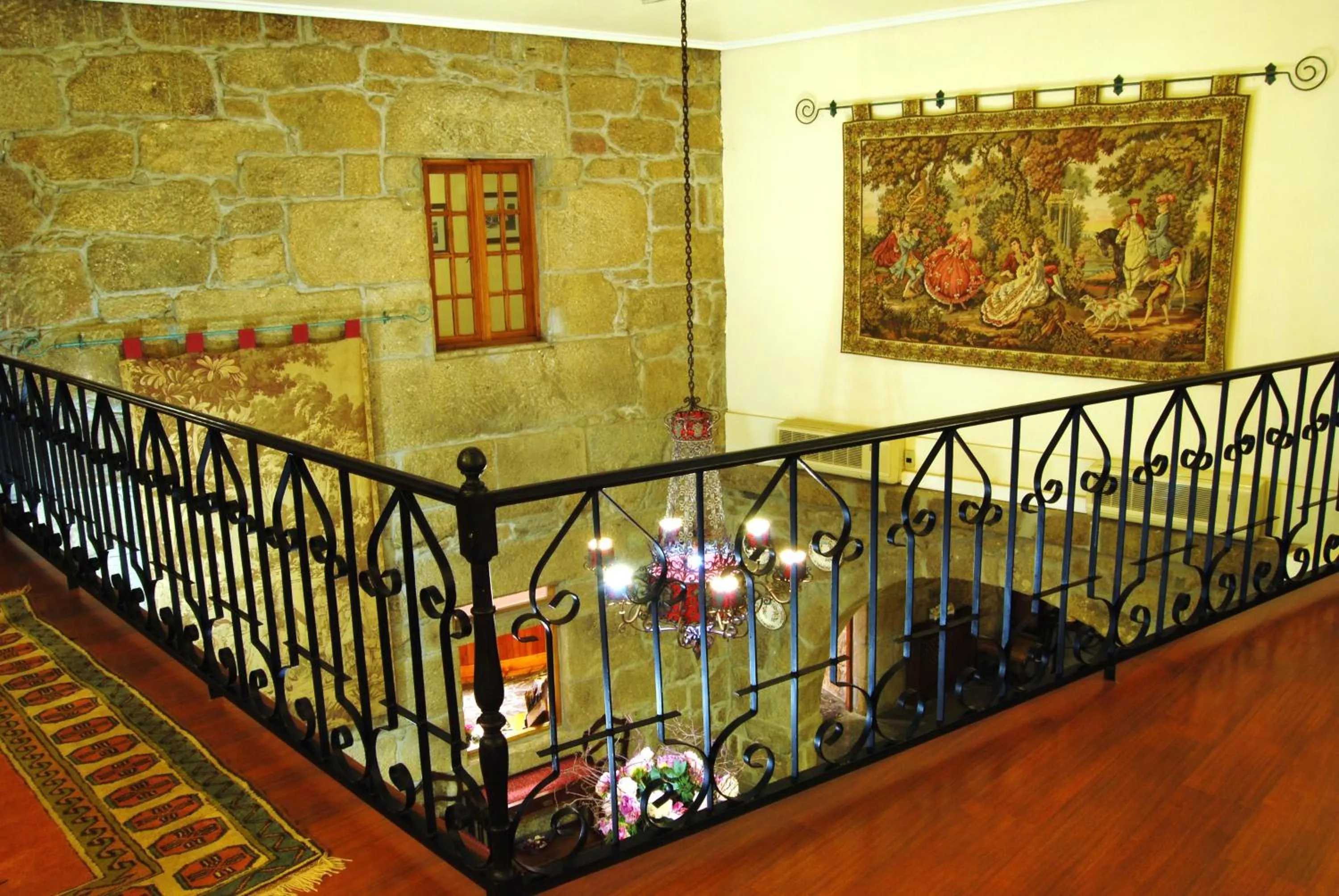 Decorative detail in Hotel Pazo O Rial