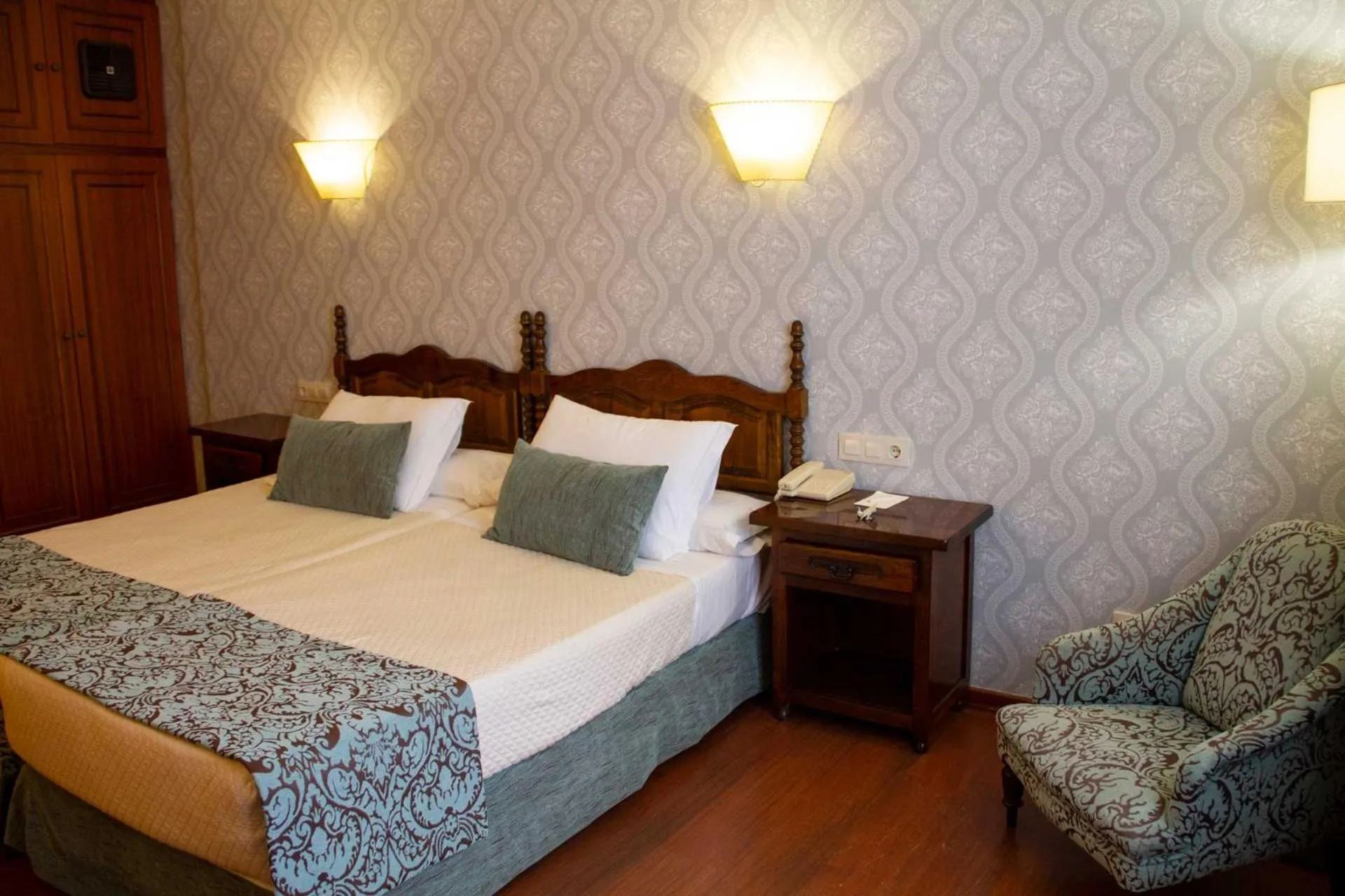 Bed in Hotel Pazo O Rial