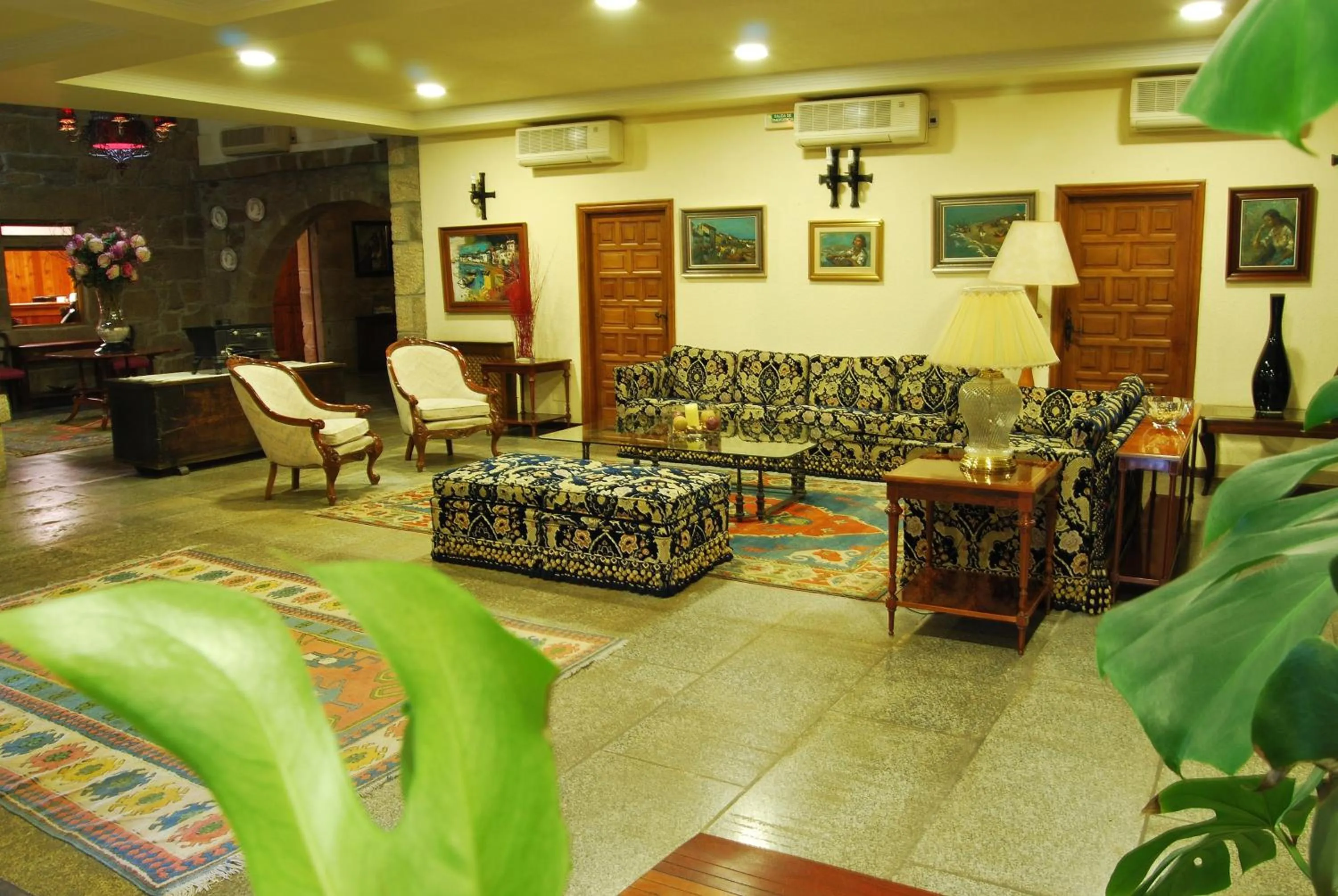 Lobby or reception in Hotel Pazo O Rial