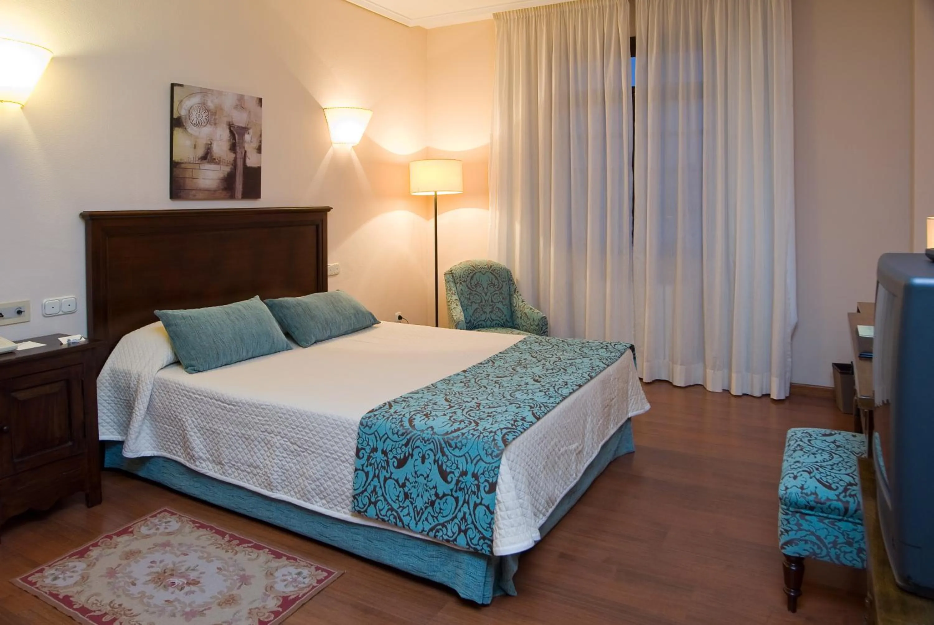 Photo of the whole room, Bed in Hotel Pazo O Rial