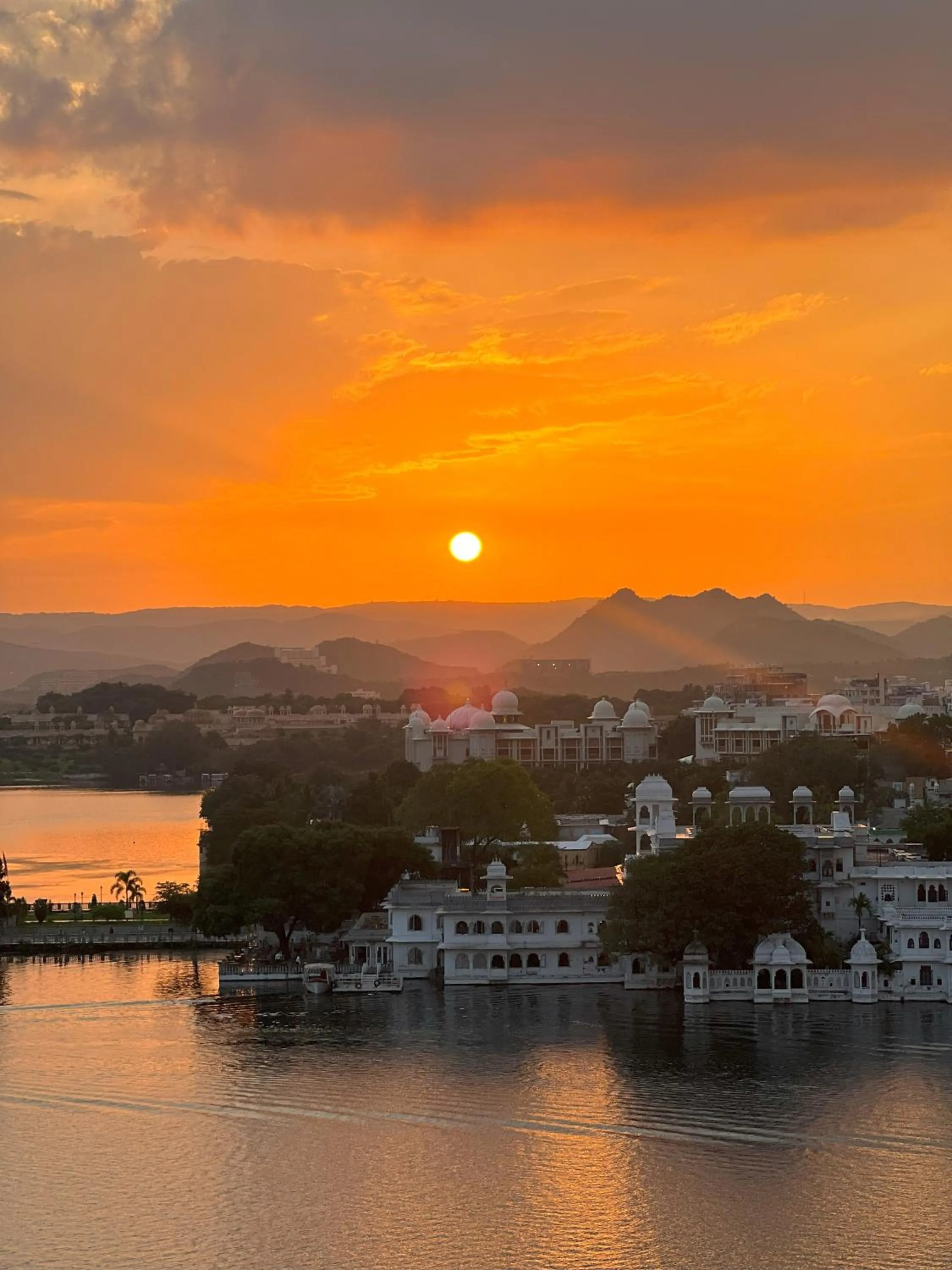 Sunset in Tamasha Udaipur