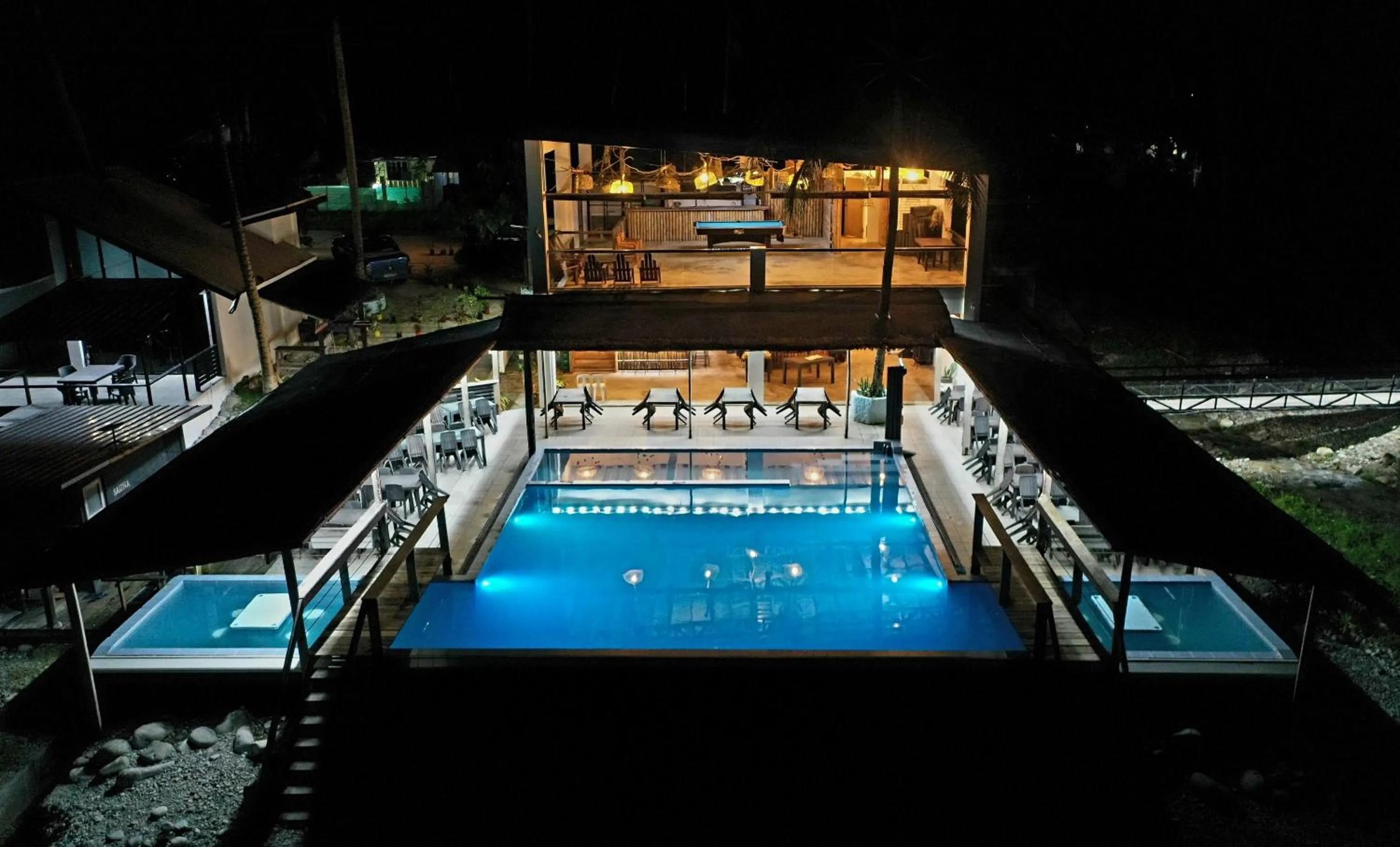 Pool view in Surigao Dream Beach Resort