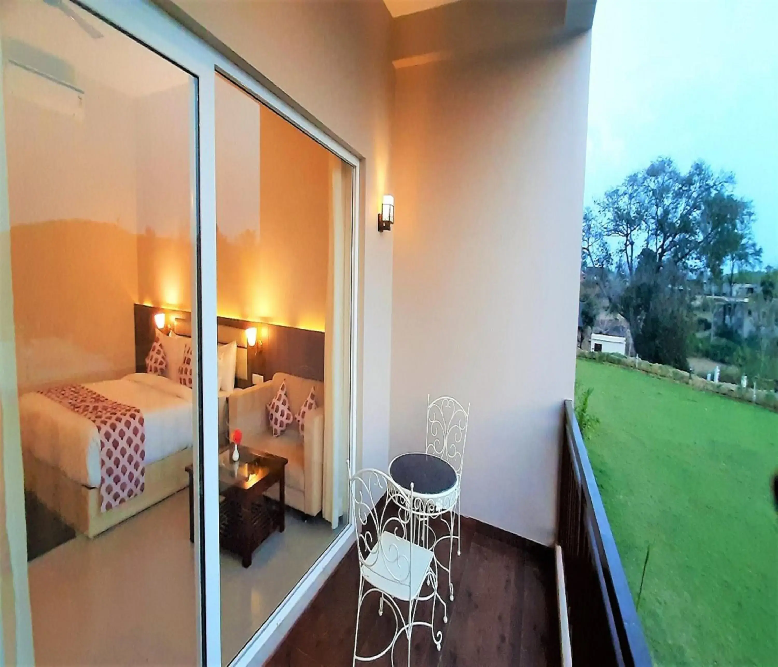 Premium Room with Pool and Garden View - single occupancy in Kumbhal Exotica Resort Kumbhalgarh Premium Room with Pool and Garden View - single occupancy in Kumbhal Exotica Resort Kumbhalgarh