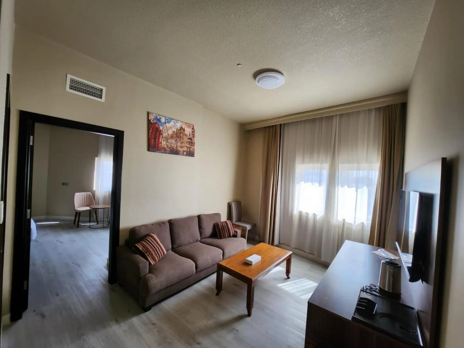 Living room in The Saj Hotel