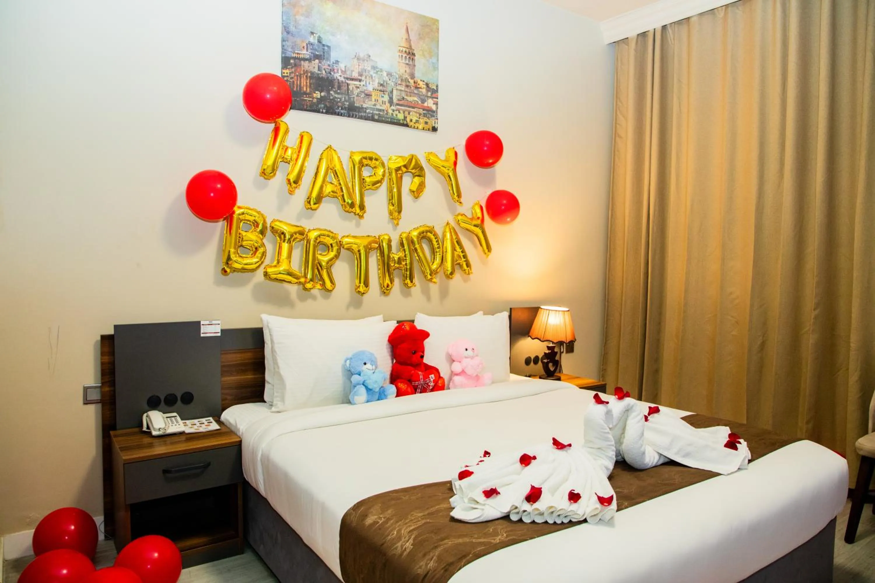 Decorative detail, Bed in The Saj Hotel