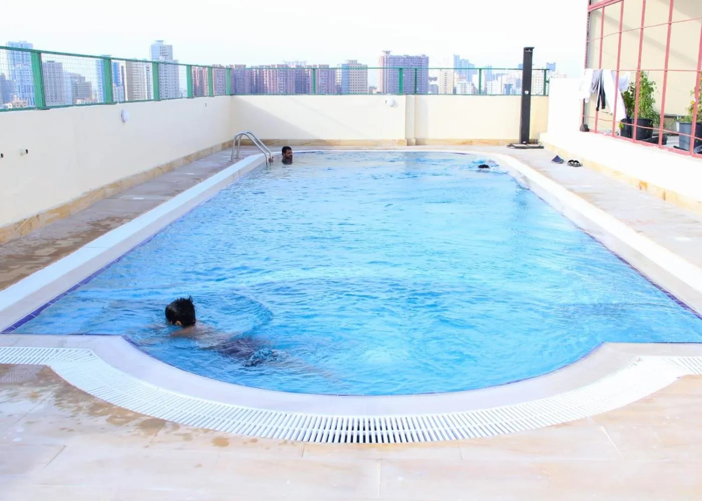 Swimming pool in The Saj Hotel