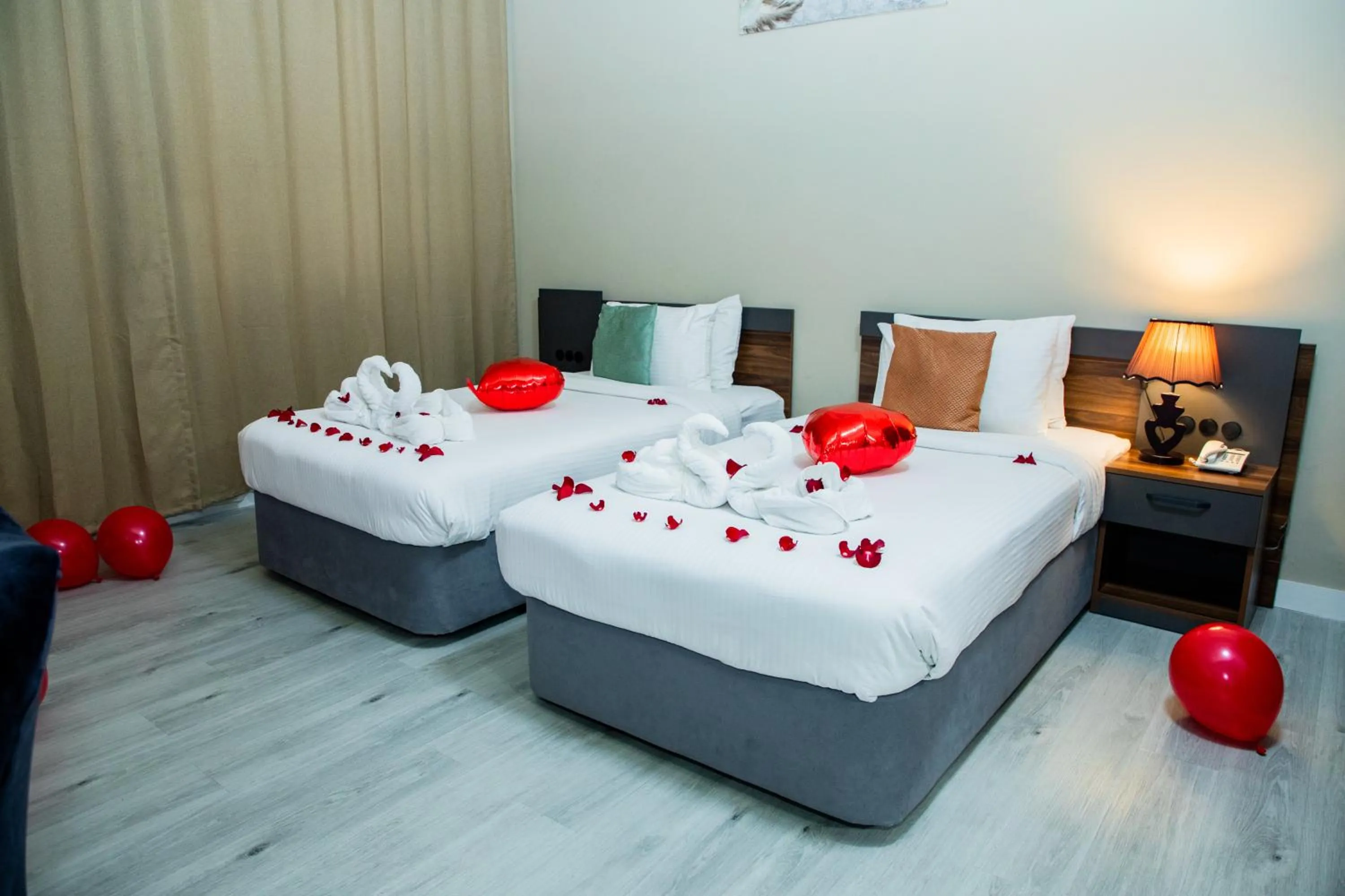 Decorative detail, Bed in The Saj Hotel