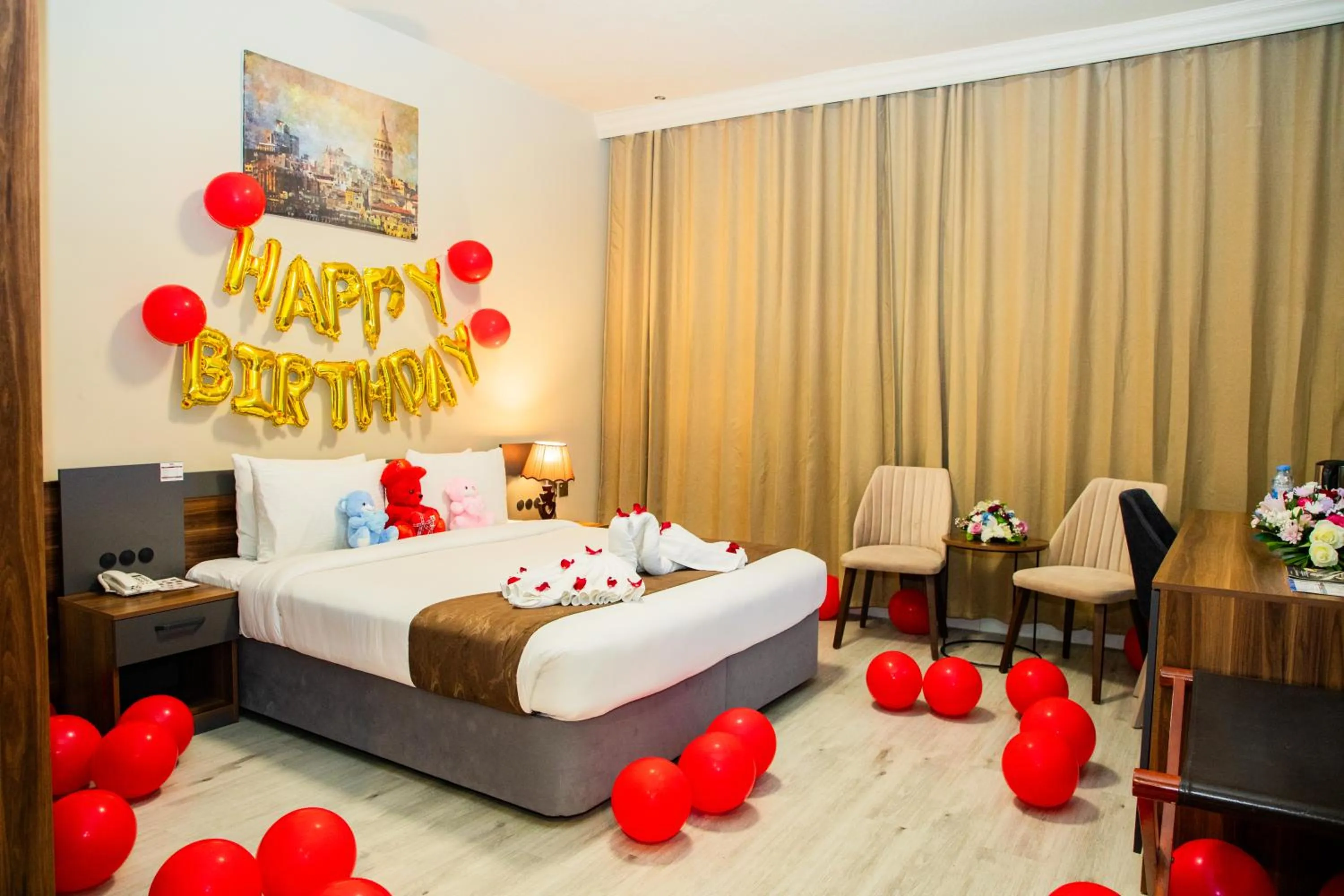 Decorative detail, Bed in The Saj Hotel