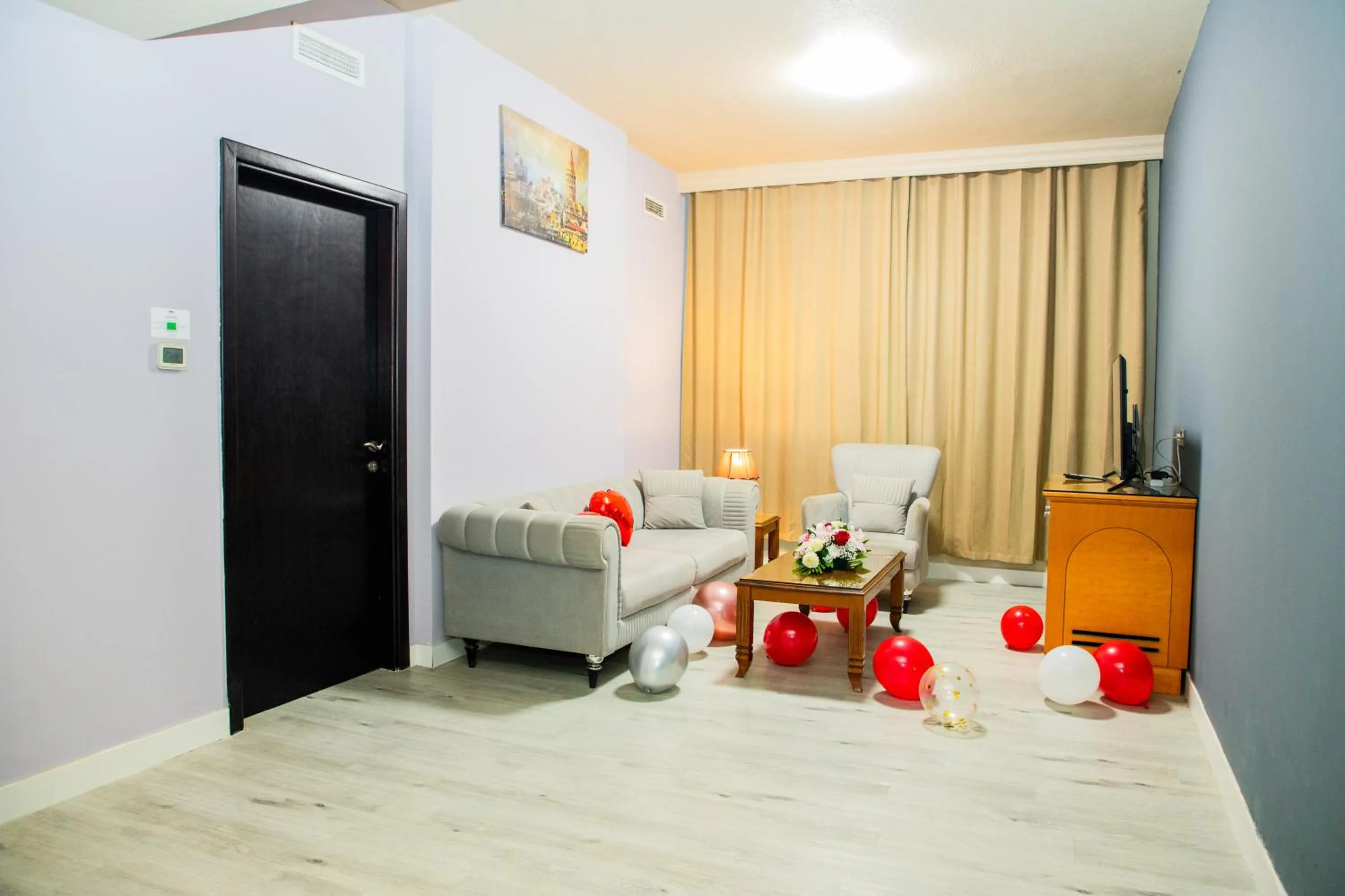 Living room in The Saj Hotel